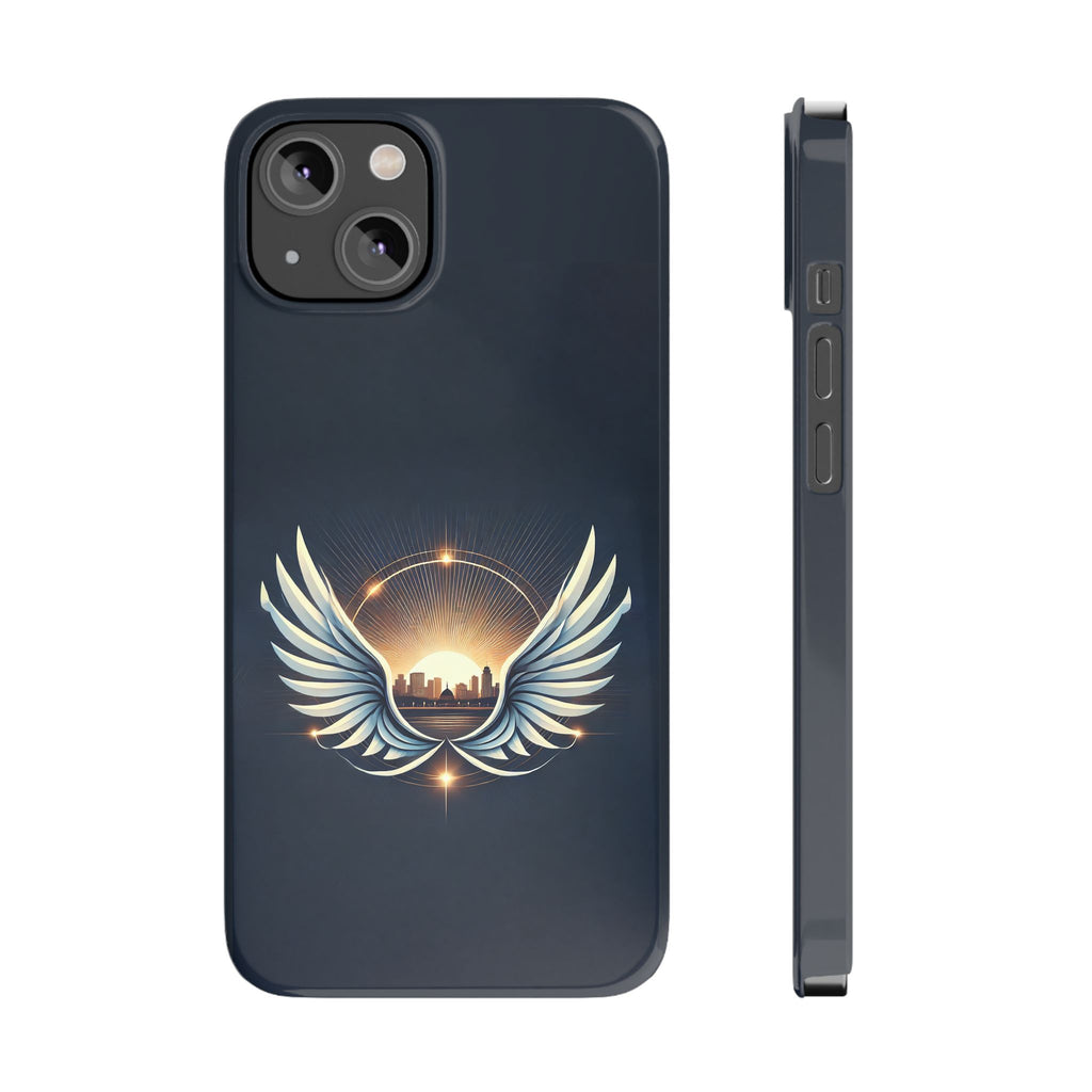 Sunrise Wings Slim Phone Cases - American Zionist