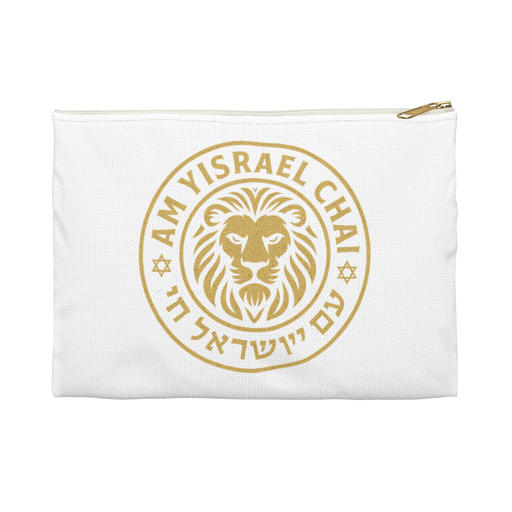 Am Yisrael Chai Accessory Pouch - American Zionist