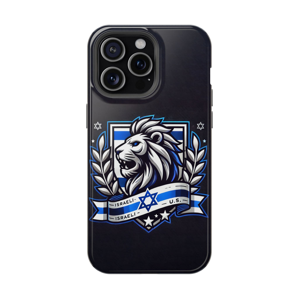 Lion of Judah Crest Magnetic Tough Cases - American Zionist