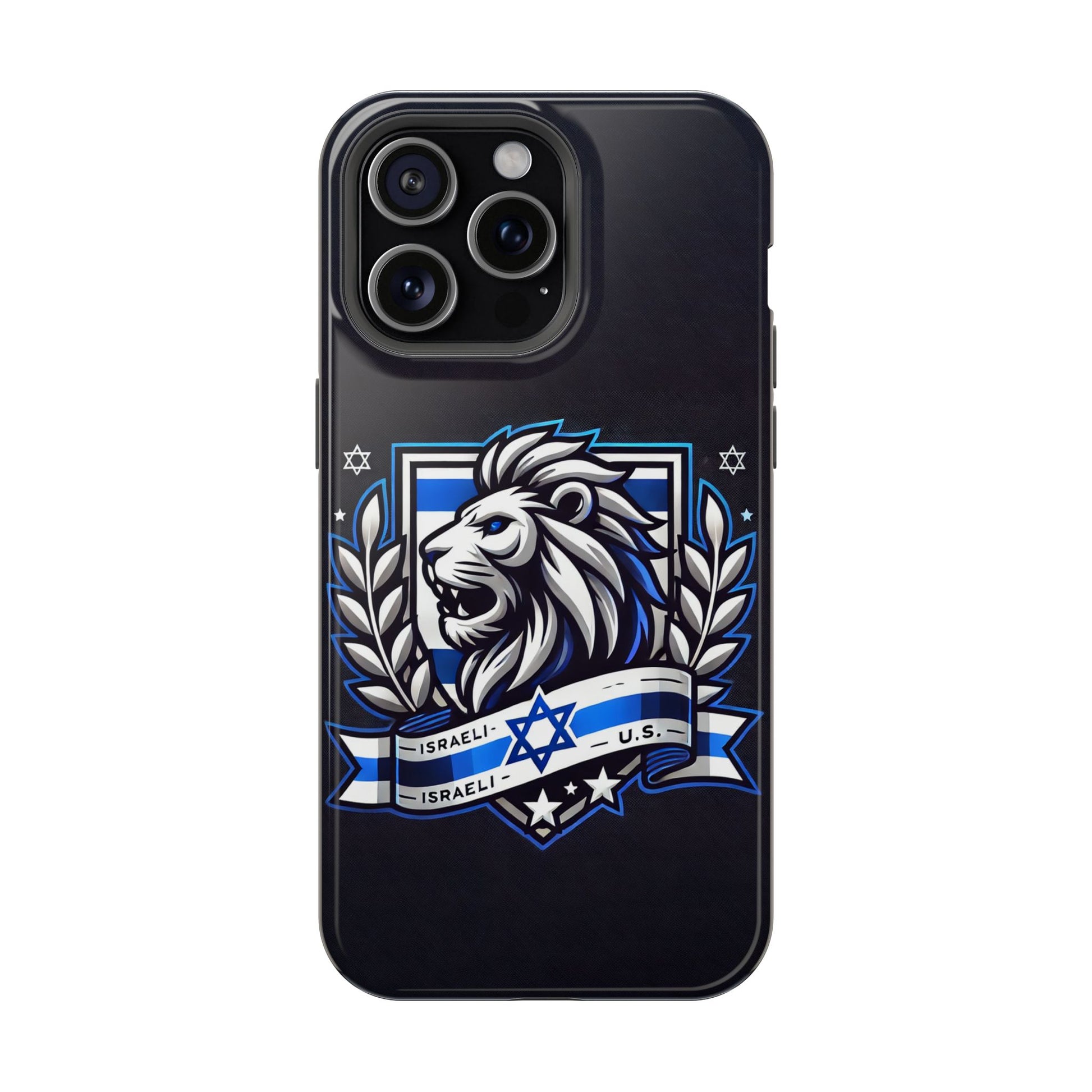 Lion of Judah Crest Magnetic Tough Cases - American Zionist