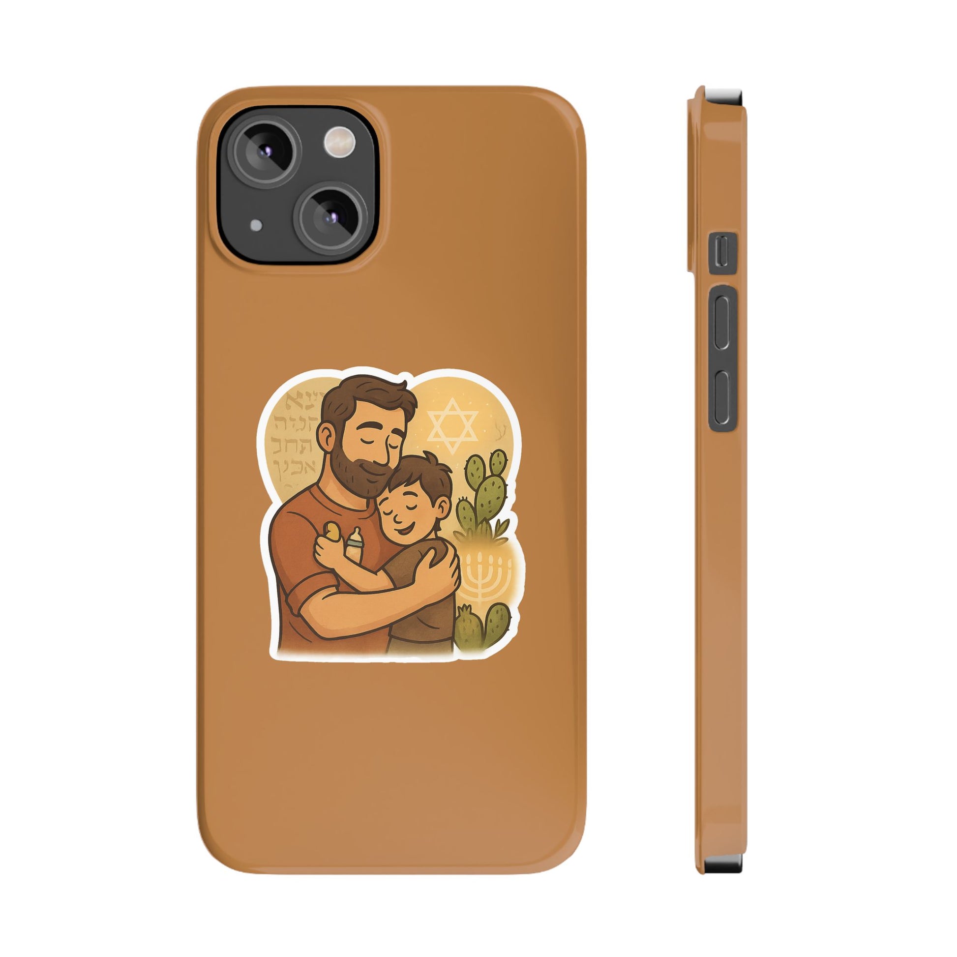 Dad Love Slim Phone Cases - American Zionist