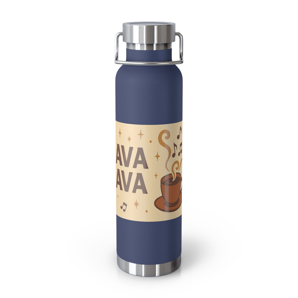 Hava Java Copper Vacuum Insulated Bottle, 22oz - American Zionist