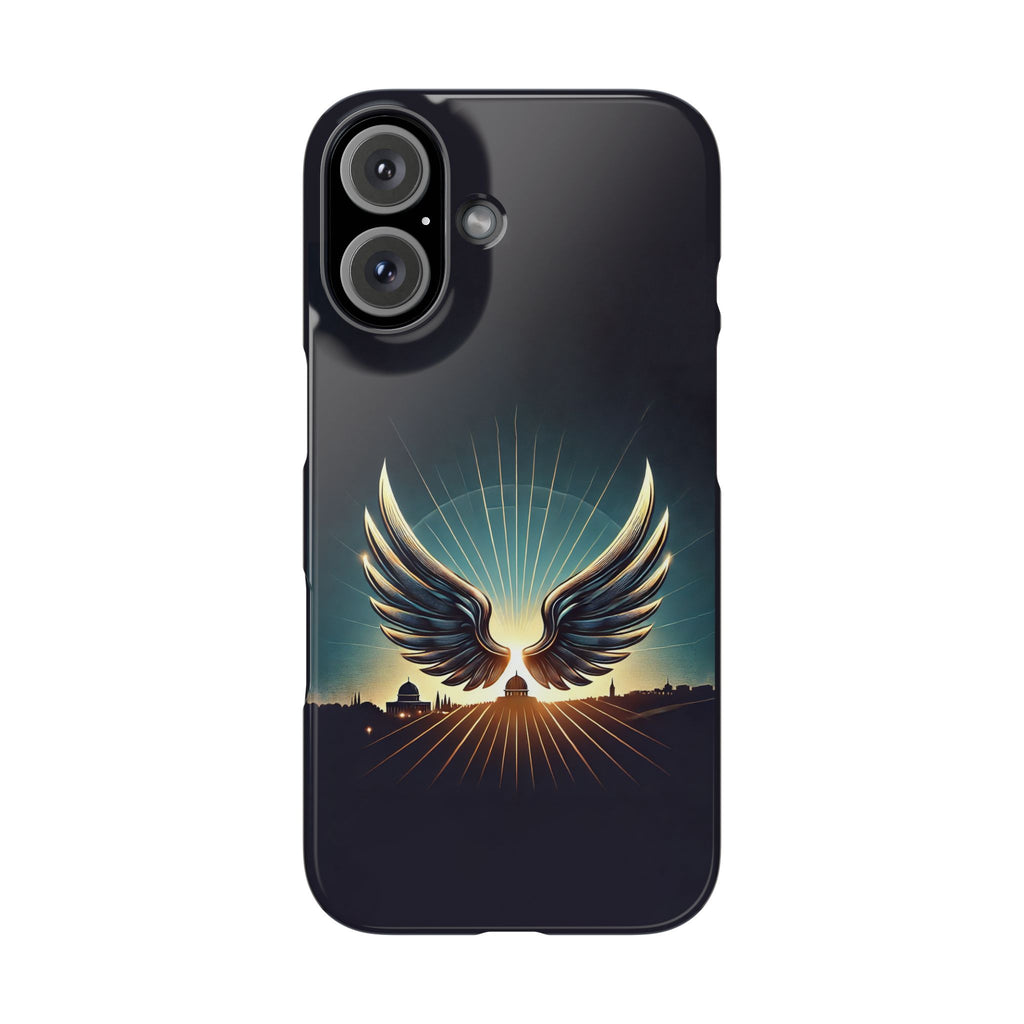 Sunset Wings Slim Phone Cases - American Zionist