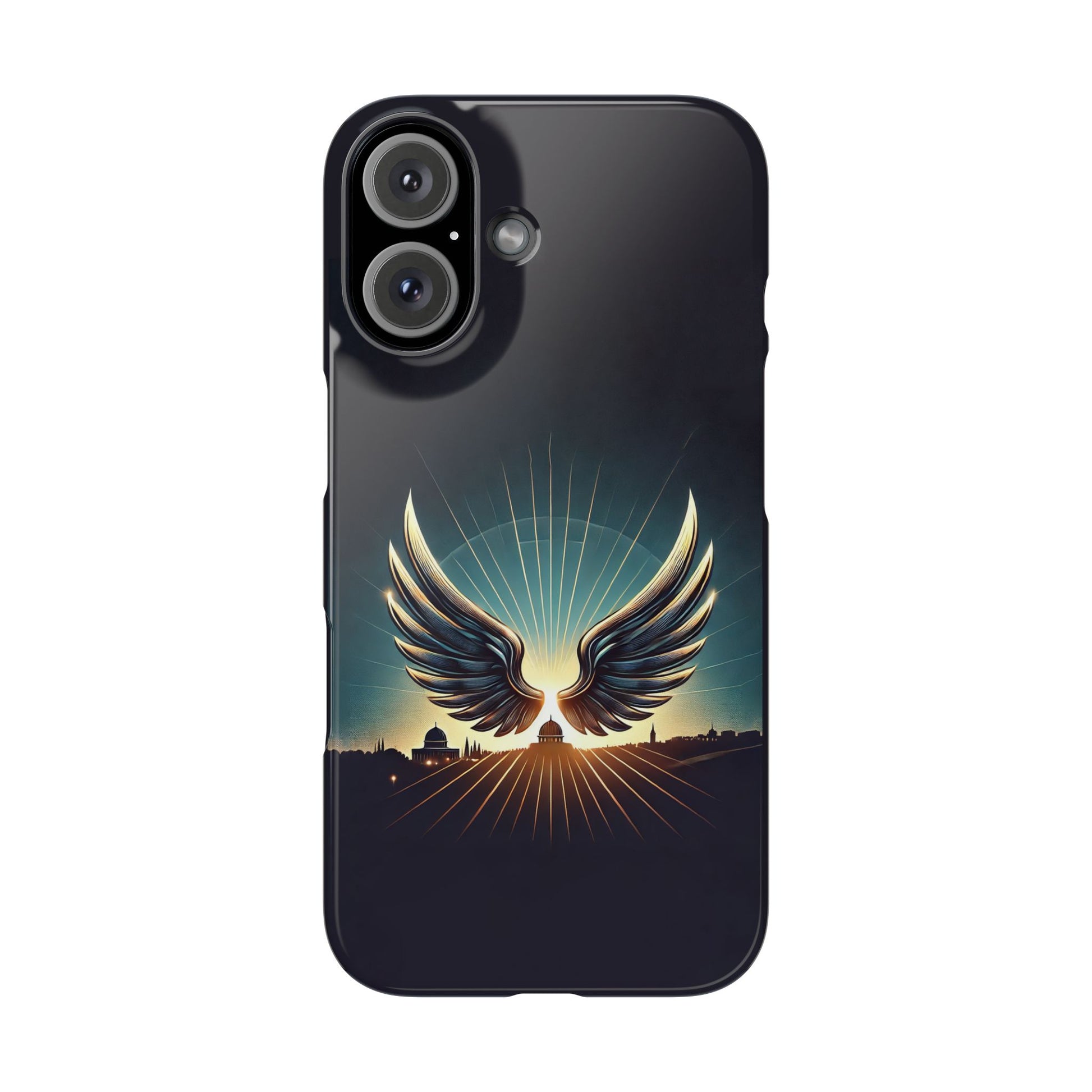 Sunset Wings Slim Phone Cases - American Zionist