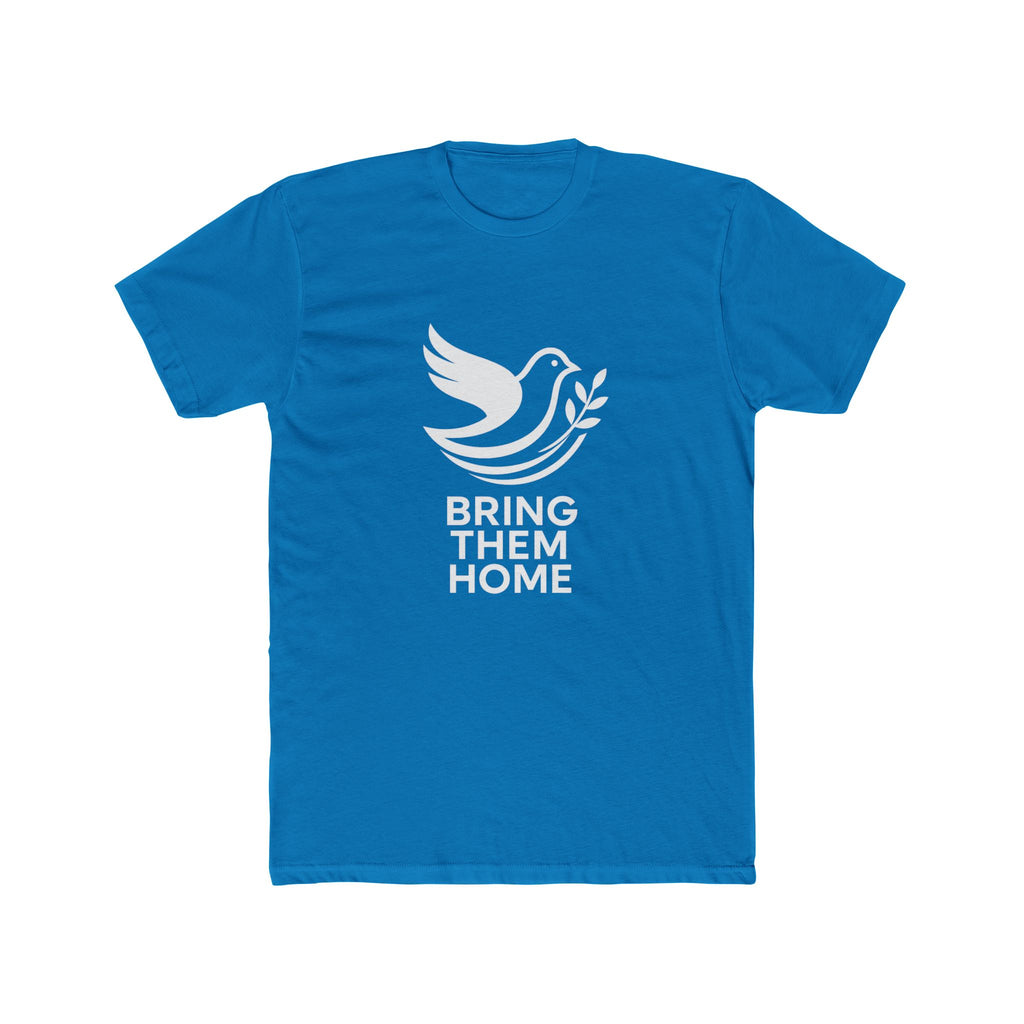 Dove Bring Them Home Unisex Cotton Crew Tee - American Zionist