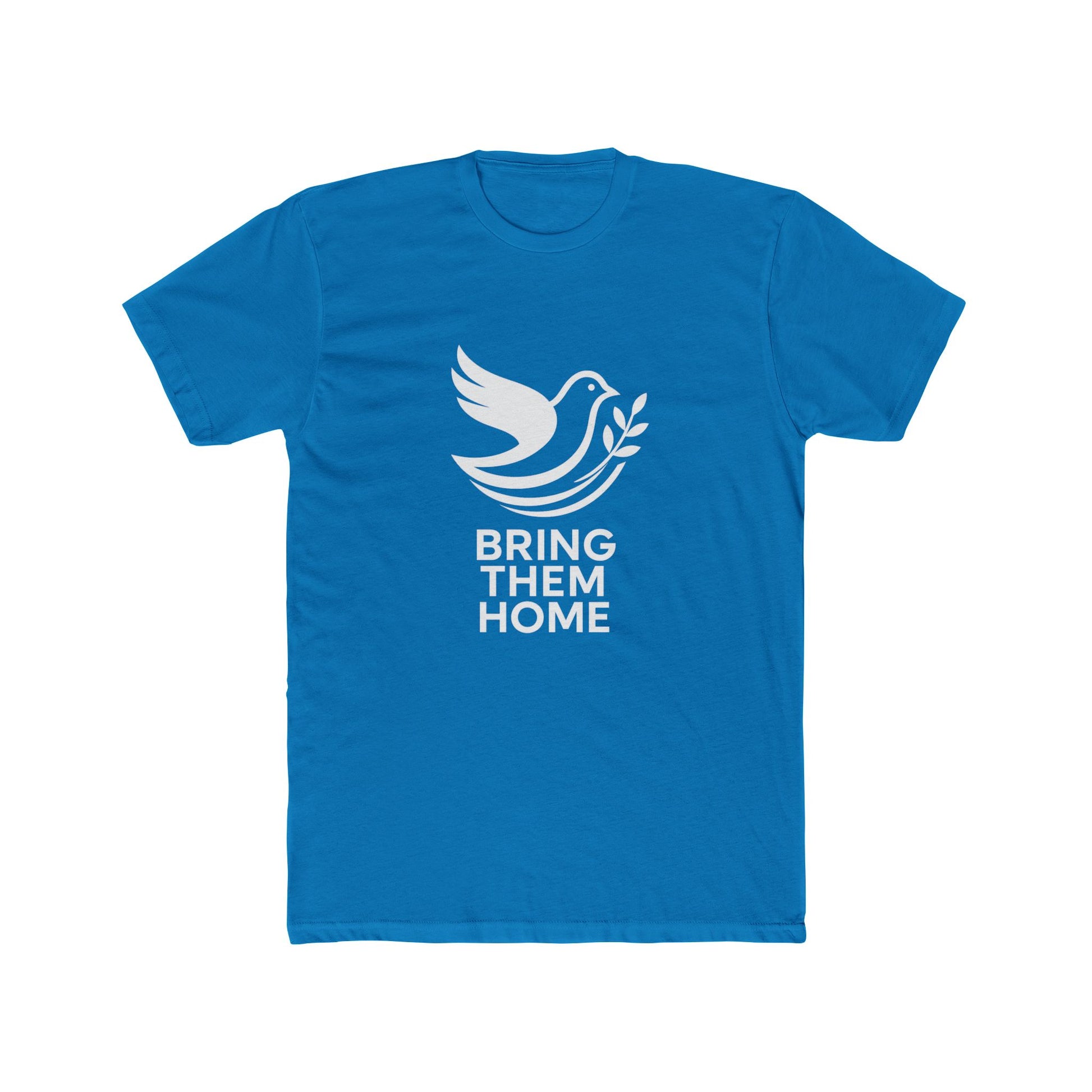 Dove Bring Them Home Unisex Cotton Crew Tee - American Zionist