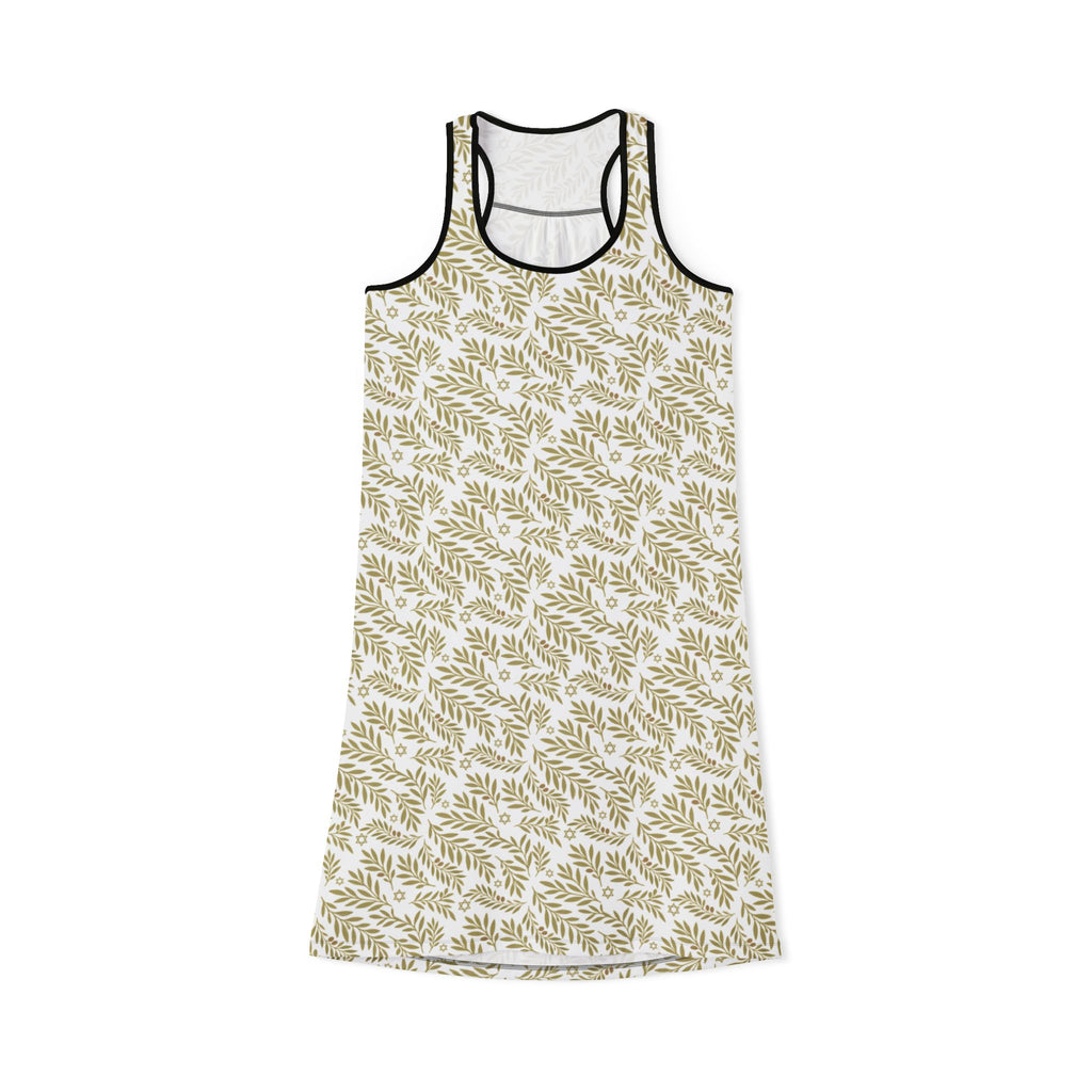 Olive Bloom Women's Racerback Dress (AOP) - American Zionist