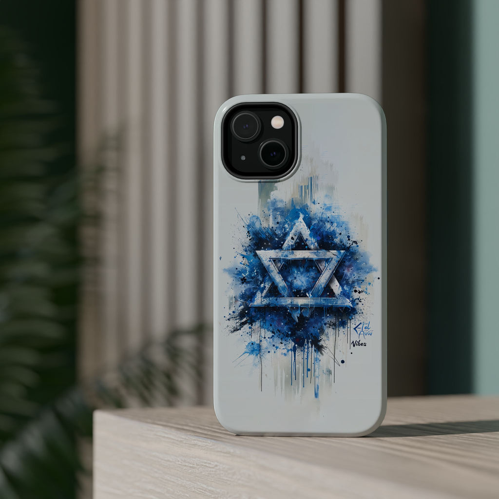 Graffiti Star of David Magnetic Tough Cases - American Zionist
