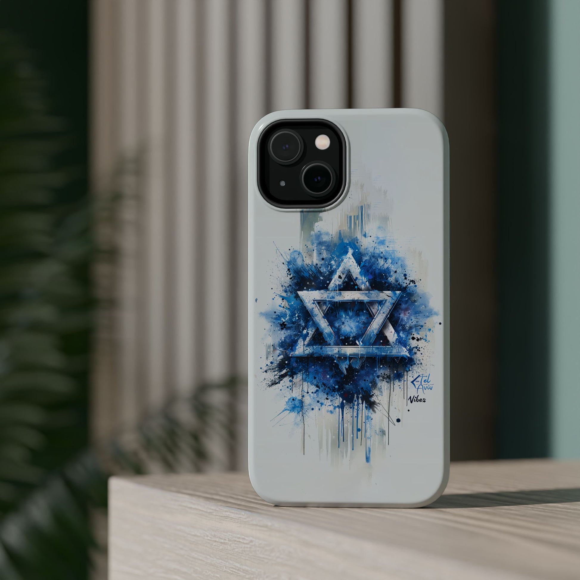 Graffiti Star of David Magnetic Tough Cases - American Zionist