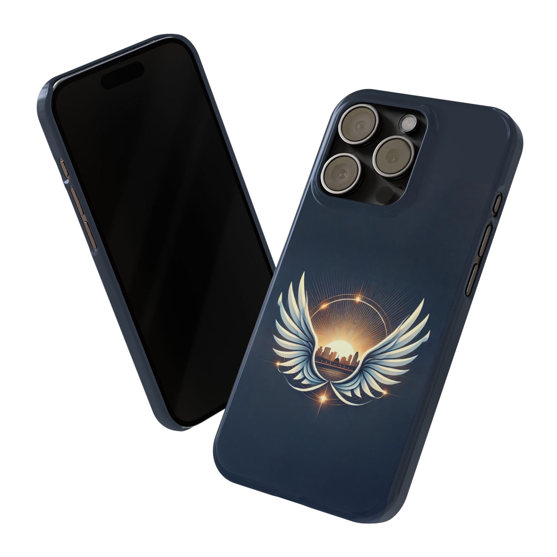 Sunrise Wings Slim Phone Cases - American Zionist