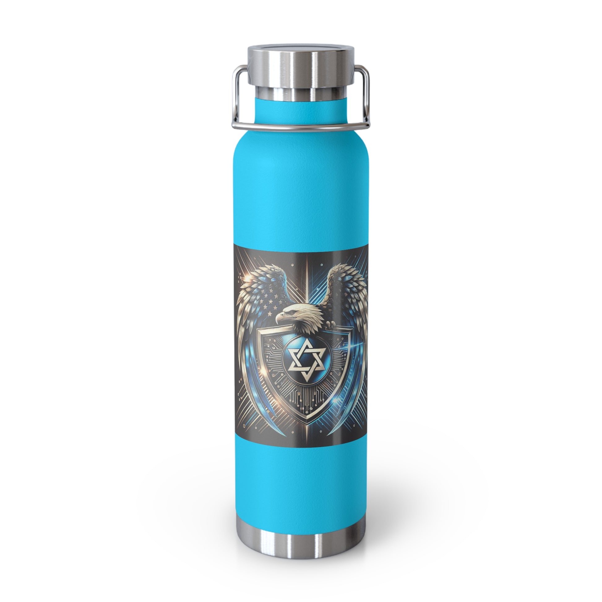Wings of Zion Copper Vacuum Insulated Bottle, 22oz - American Zionist