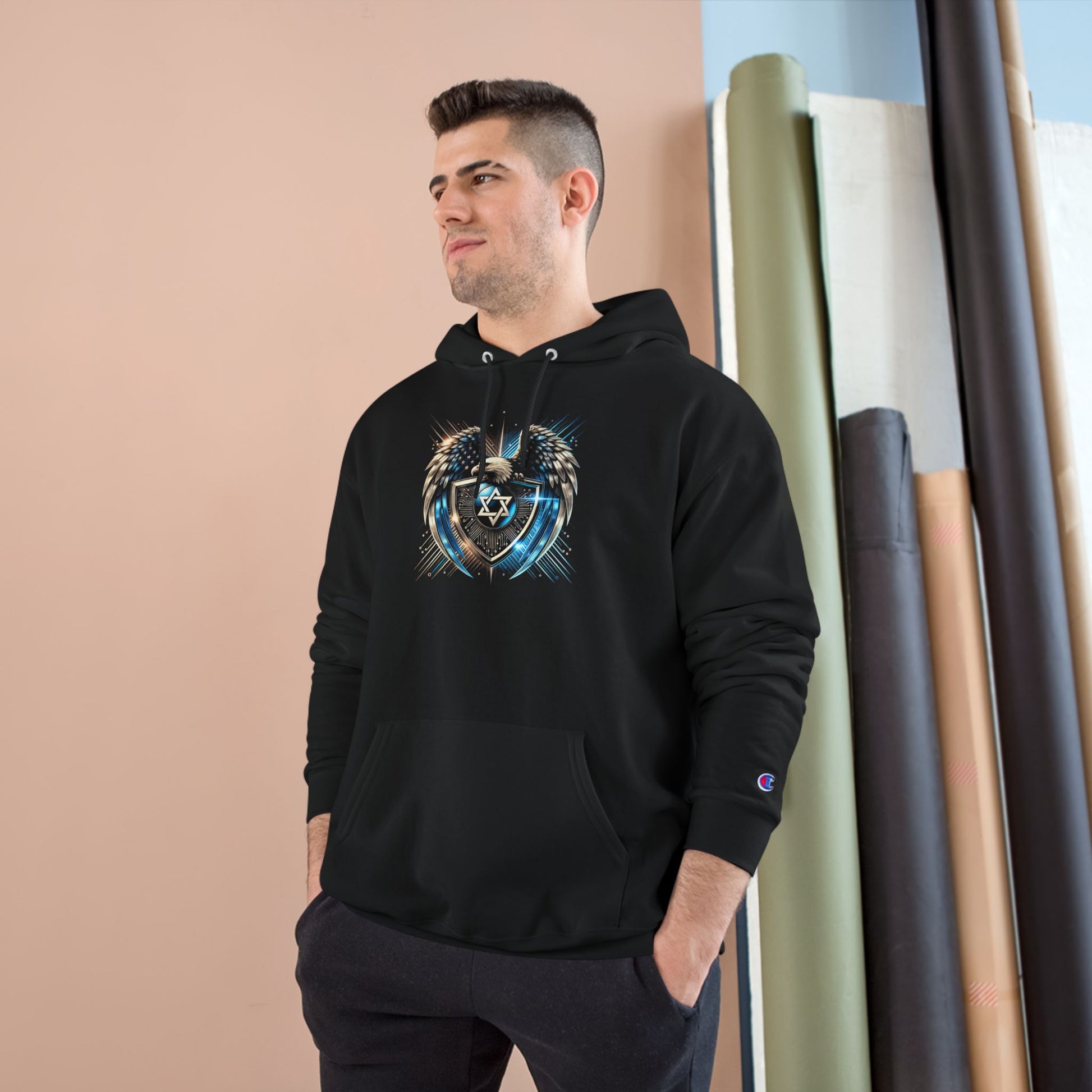 Wings of Zion Champion Hoodie - American Zionist