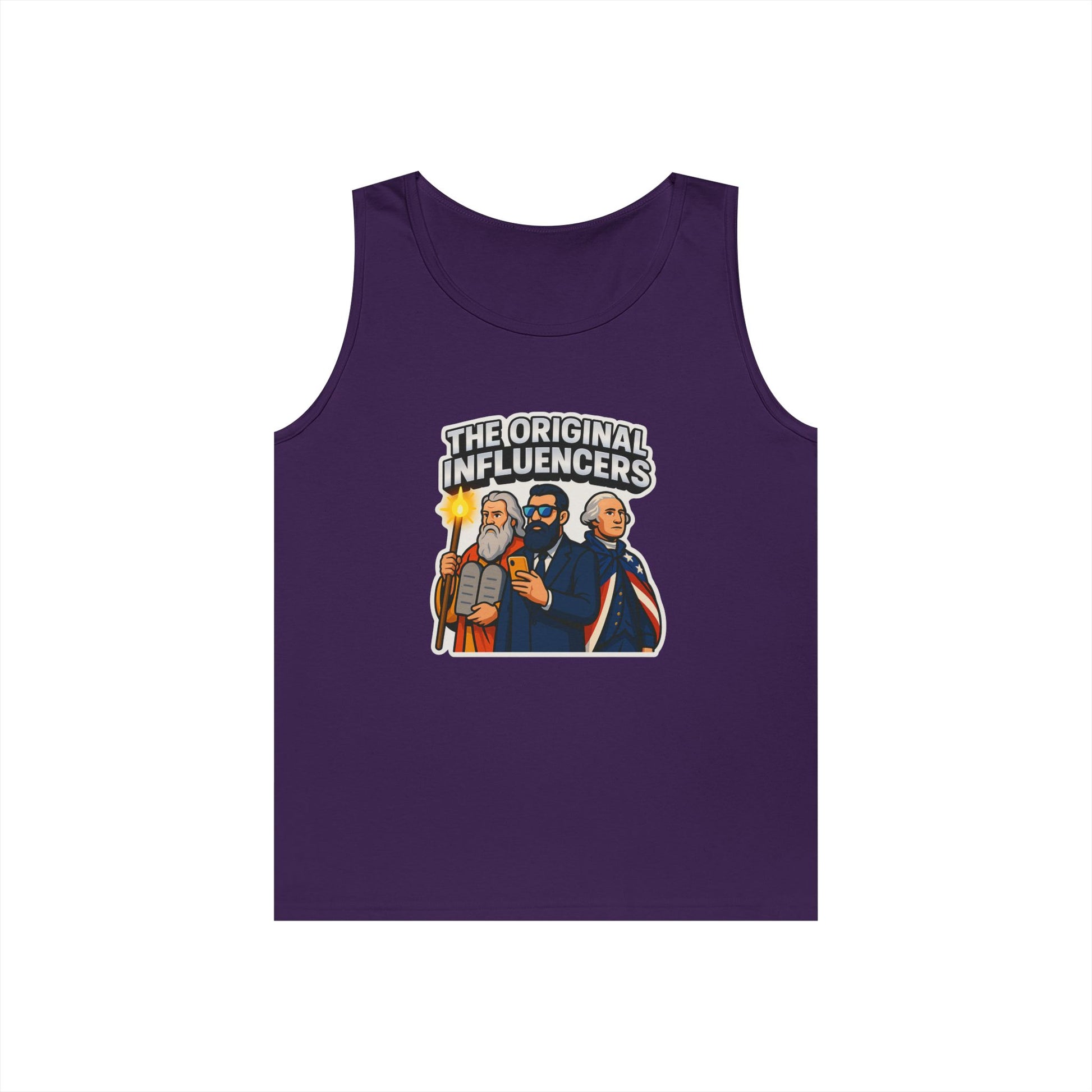 Original Influencers Unisex Heavy Cotton Tank Top - American Zionist
