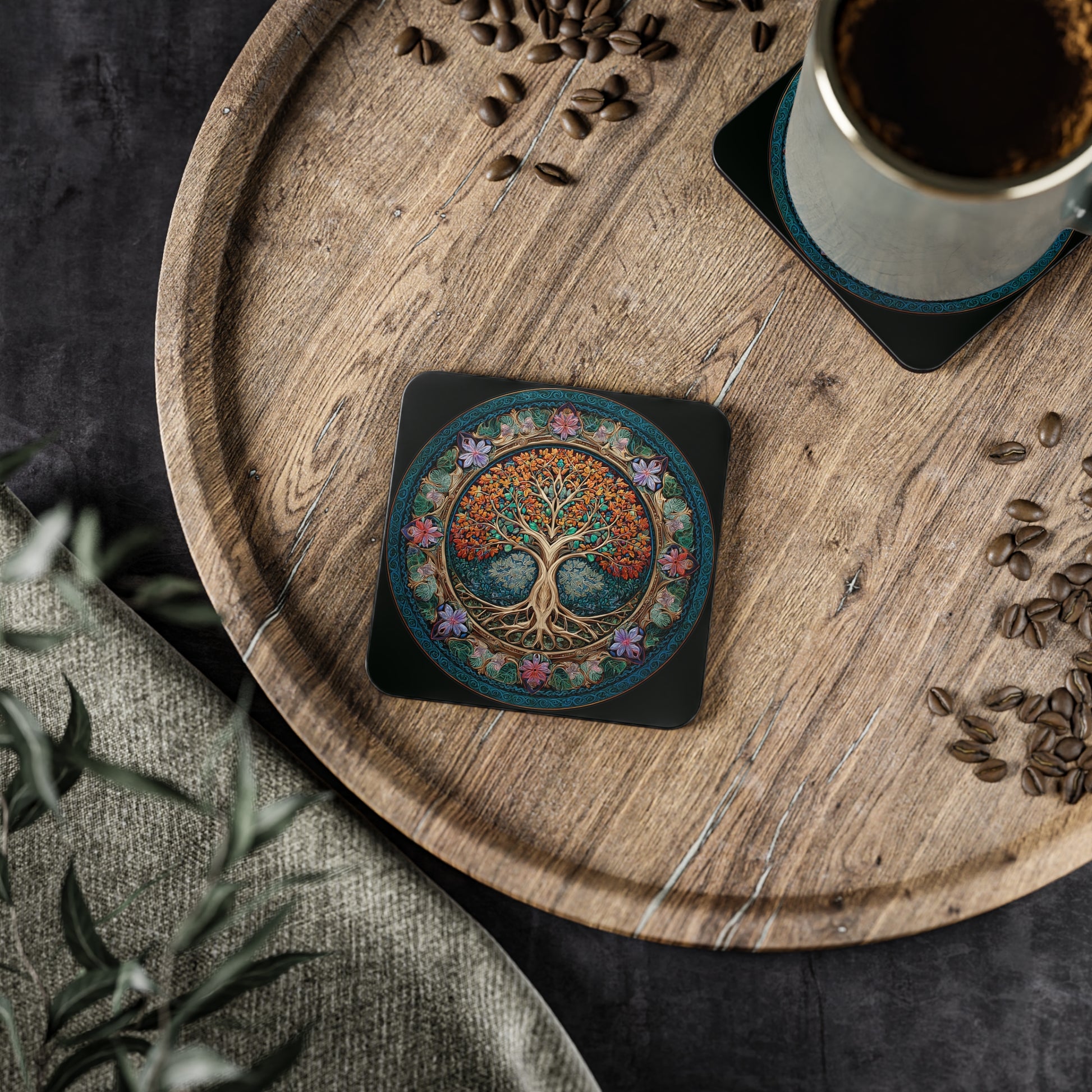 Blossoming Seasons Coasters - American Zionist
