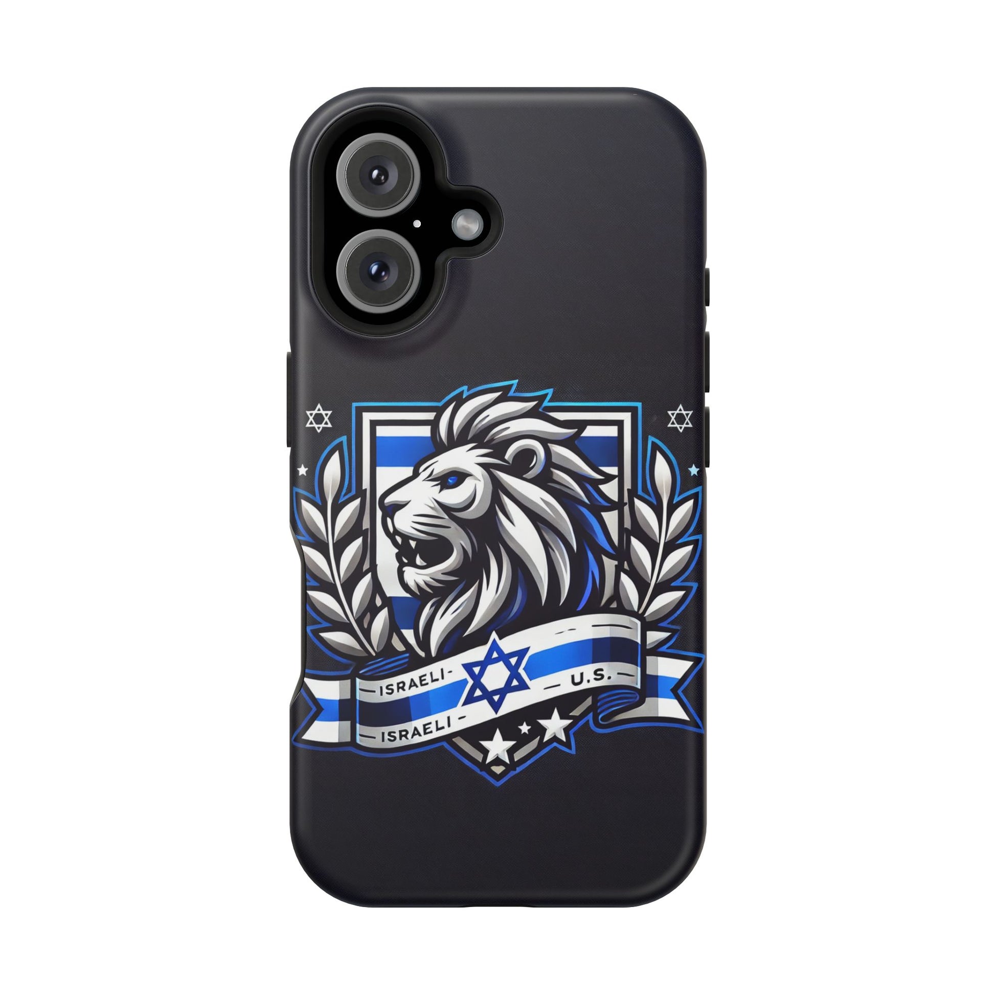Lion of Judah Crest Magnetic Tough Cases - American Zionist