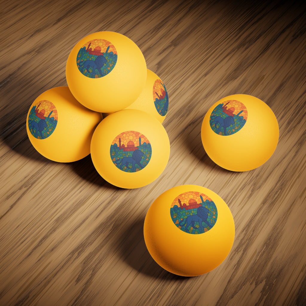 Guardian Of The City Ping Pong Balls, 6 pcs - American Zionist