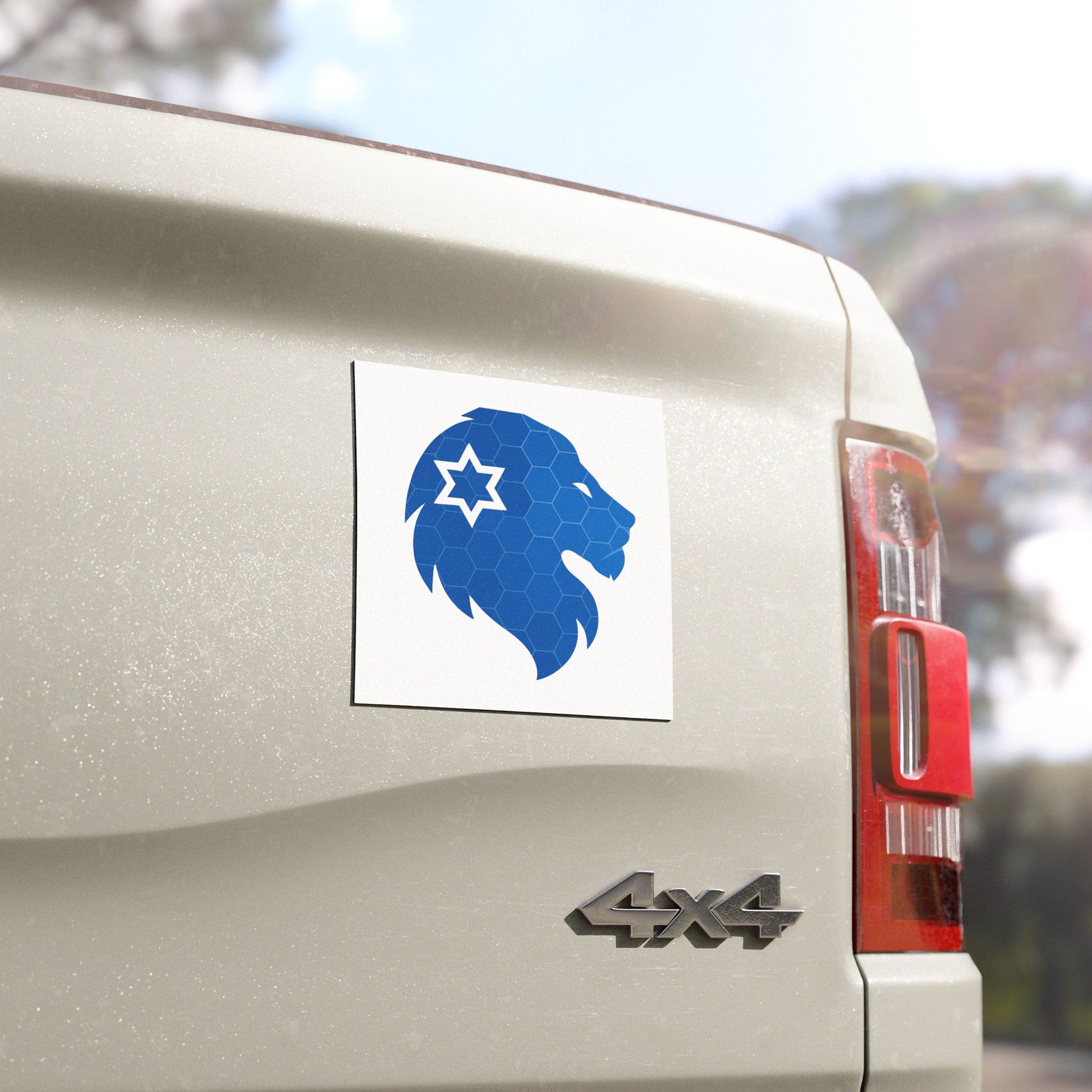 Judah Mark Icon Car Magnets - American Zionist