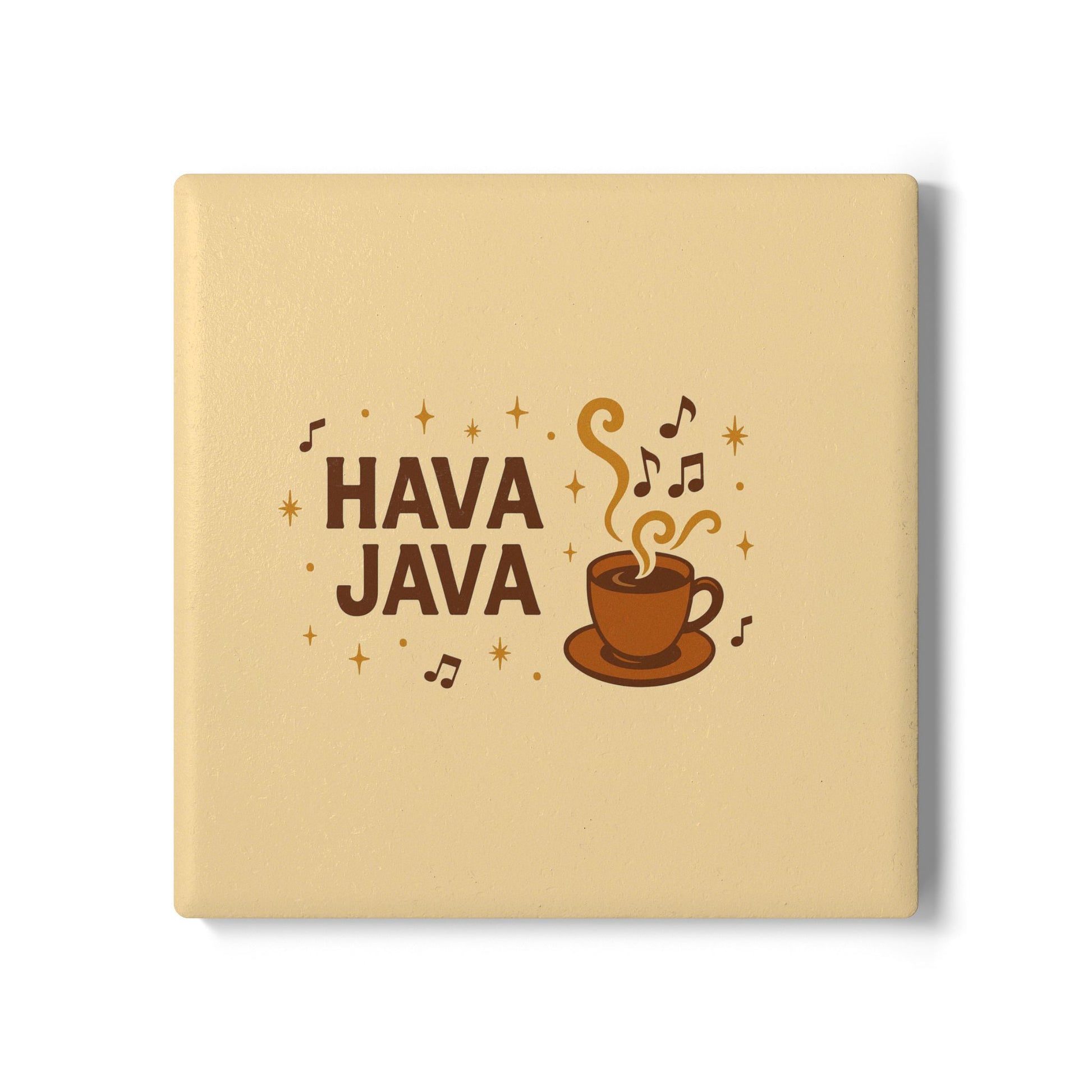 Hava Java Ceramic Coaster - American Zionist