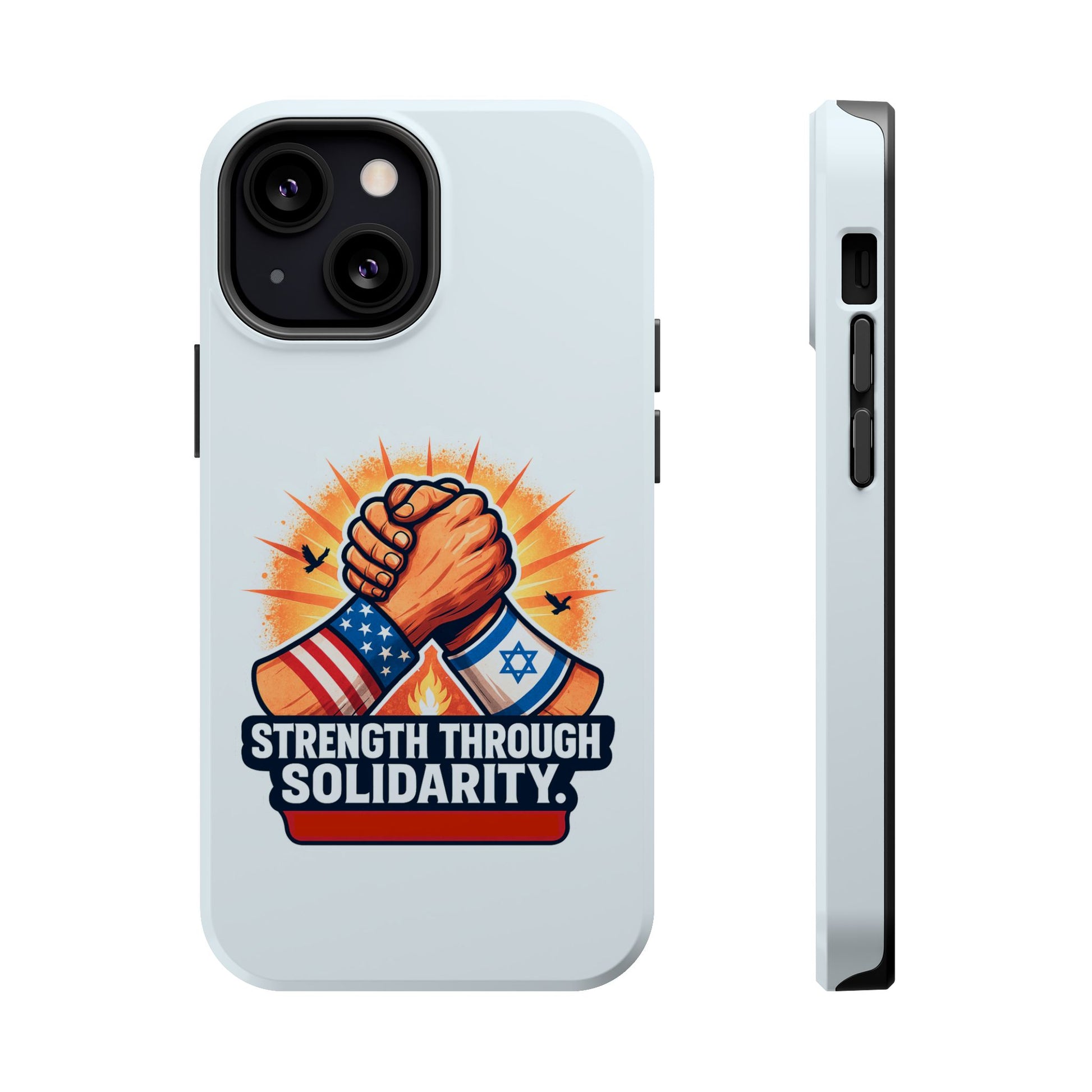 Strength Through Solidarity Magnetic Tough Cases - American Zionist