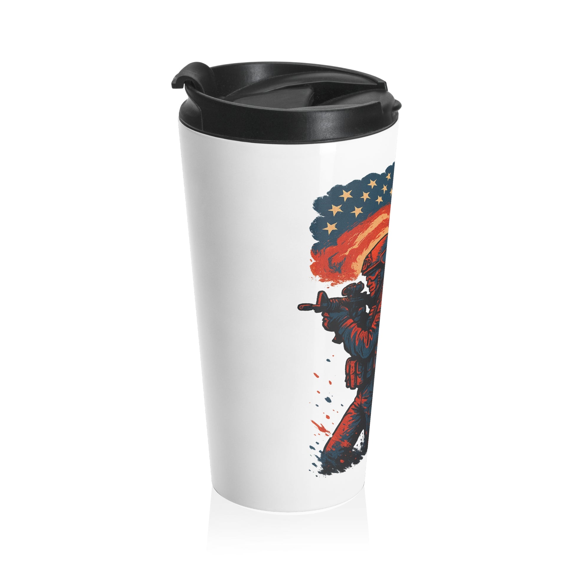 Defenders Across Generations Stainless Steel Travel Mug - American Zionist