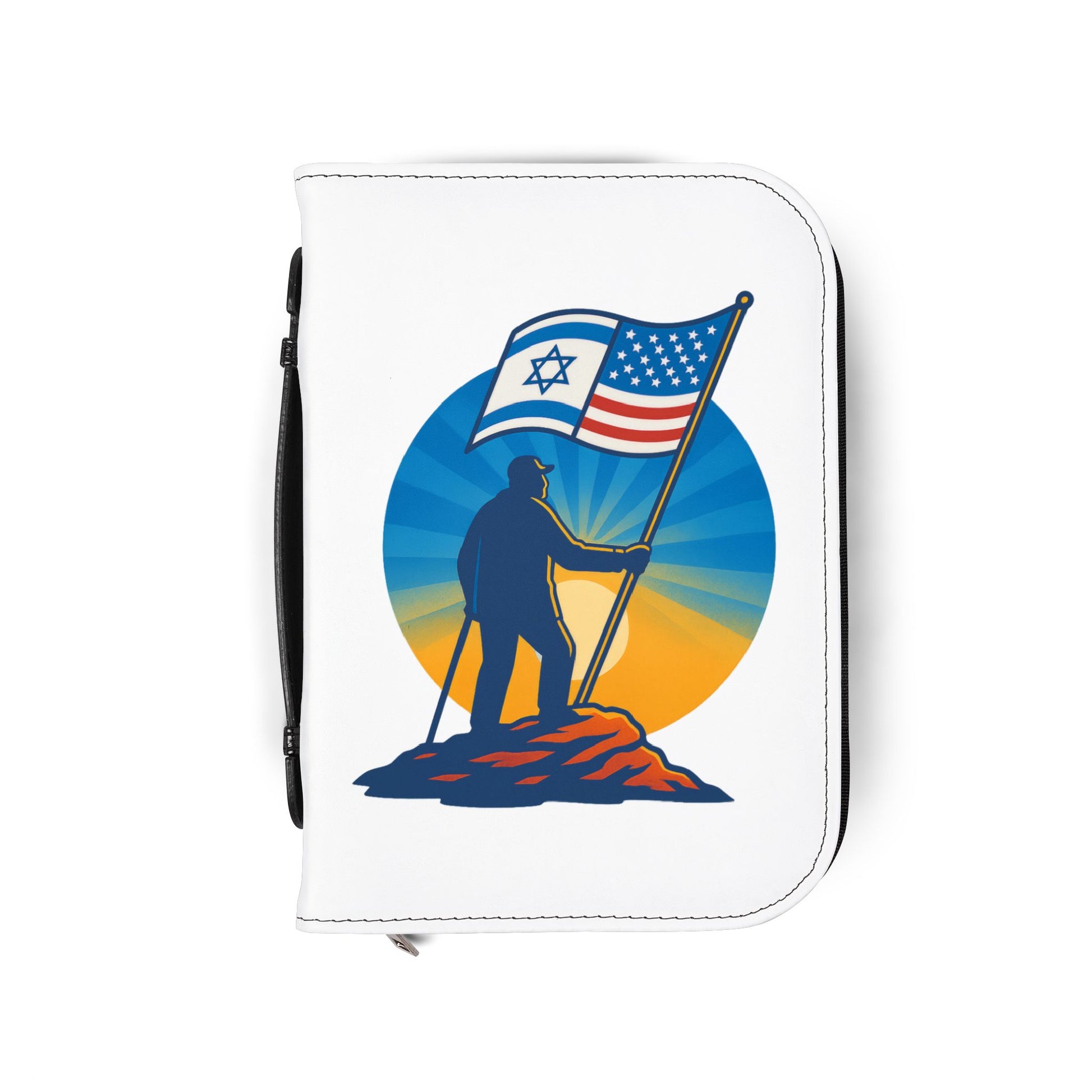 Grandpa Stands Tall Bible Cover - American Zionist