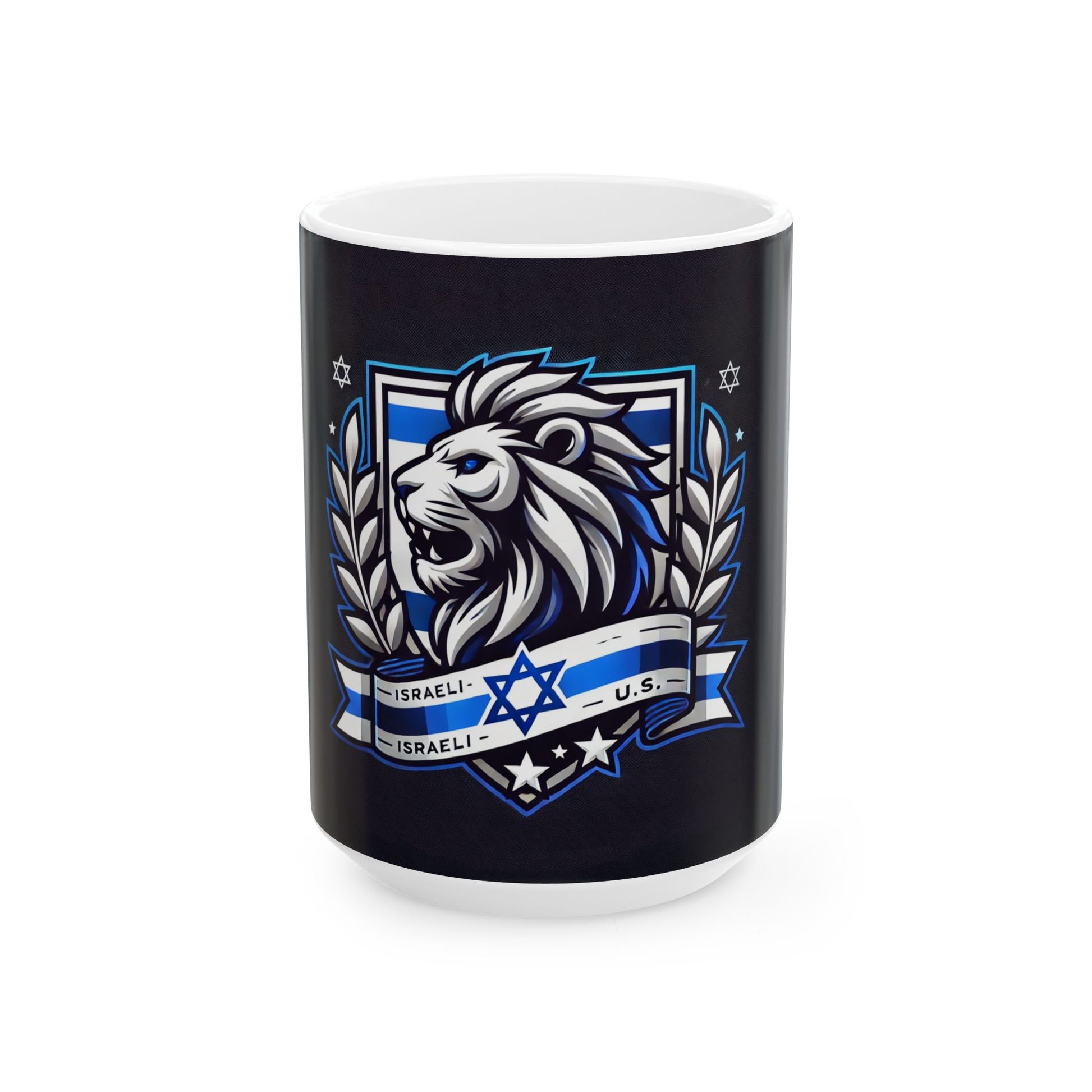 Lion of Judah Crest Ceramic Mug 11oz, 15oz