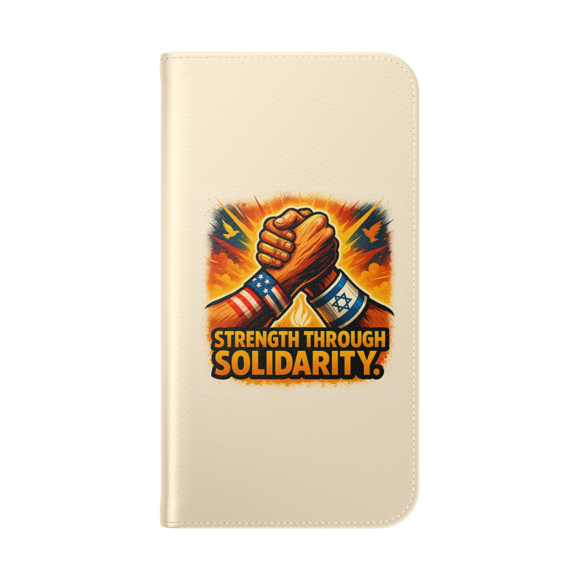 Strength Through Solidarity Flip Cases - American Zionist