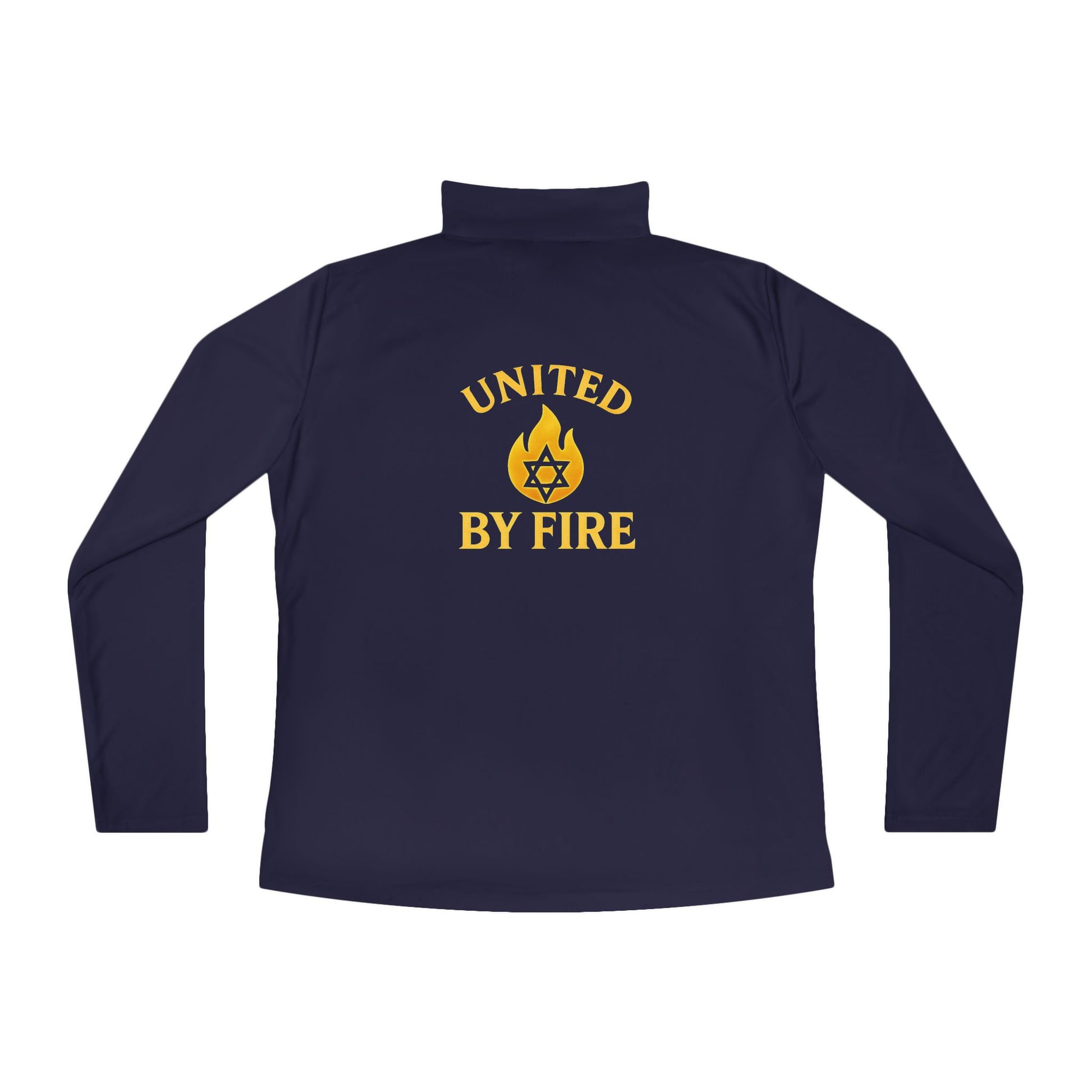 United by Fire Ladies Quarter - Zip Pullover - American Zionist