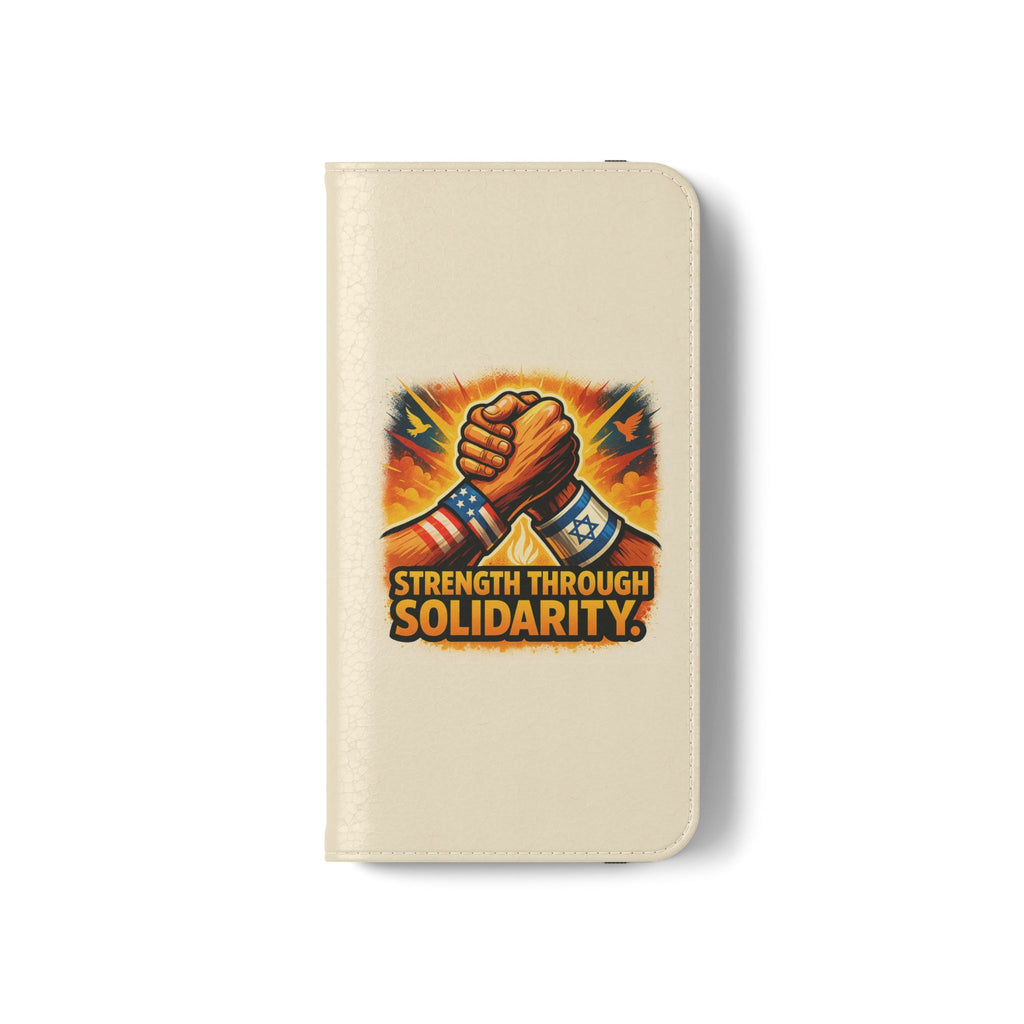 Strength Through Solidarity Flip Cases - American Zionist