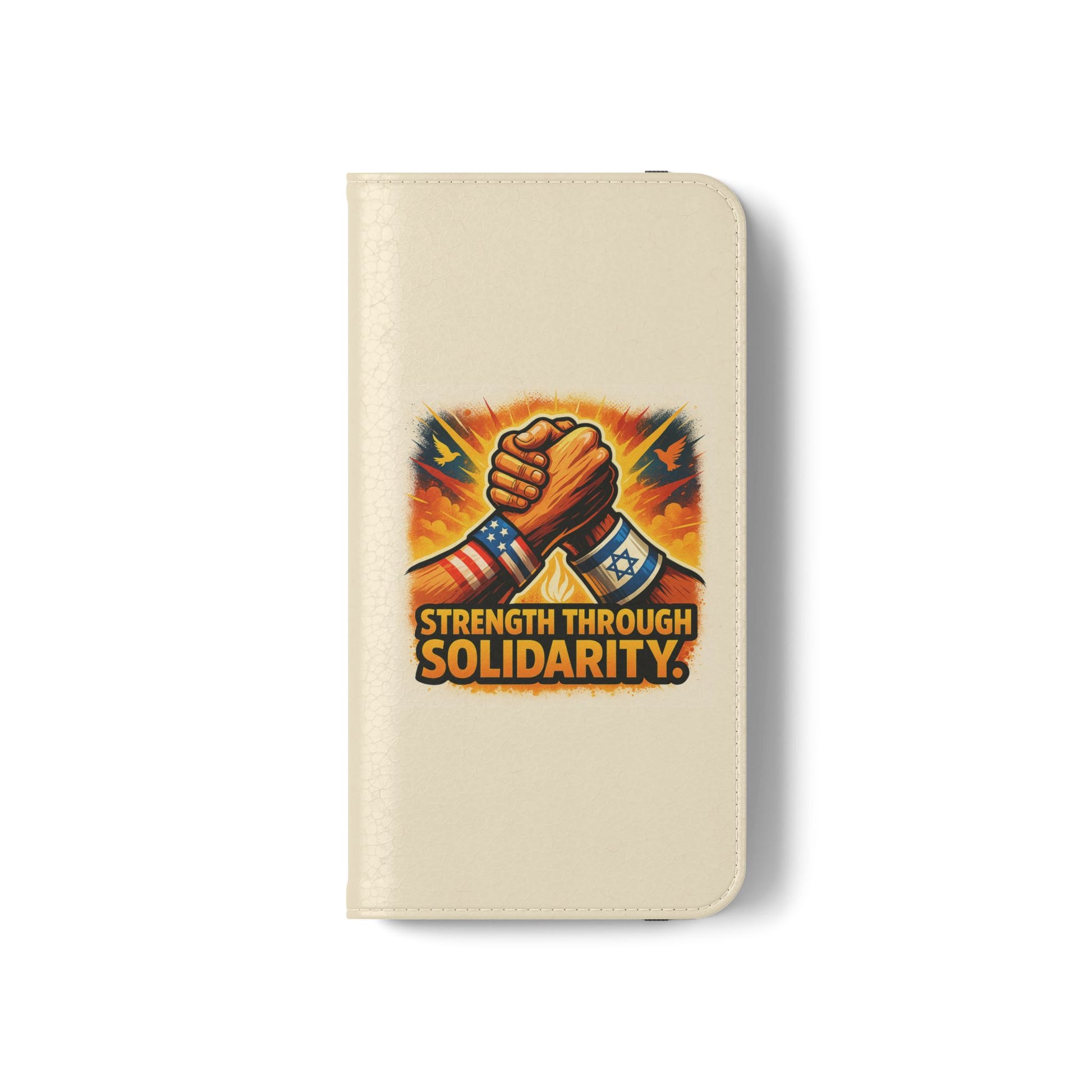Strength Through Solidarity Flip Cases - American Zionist
