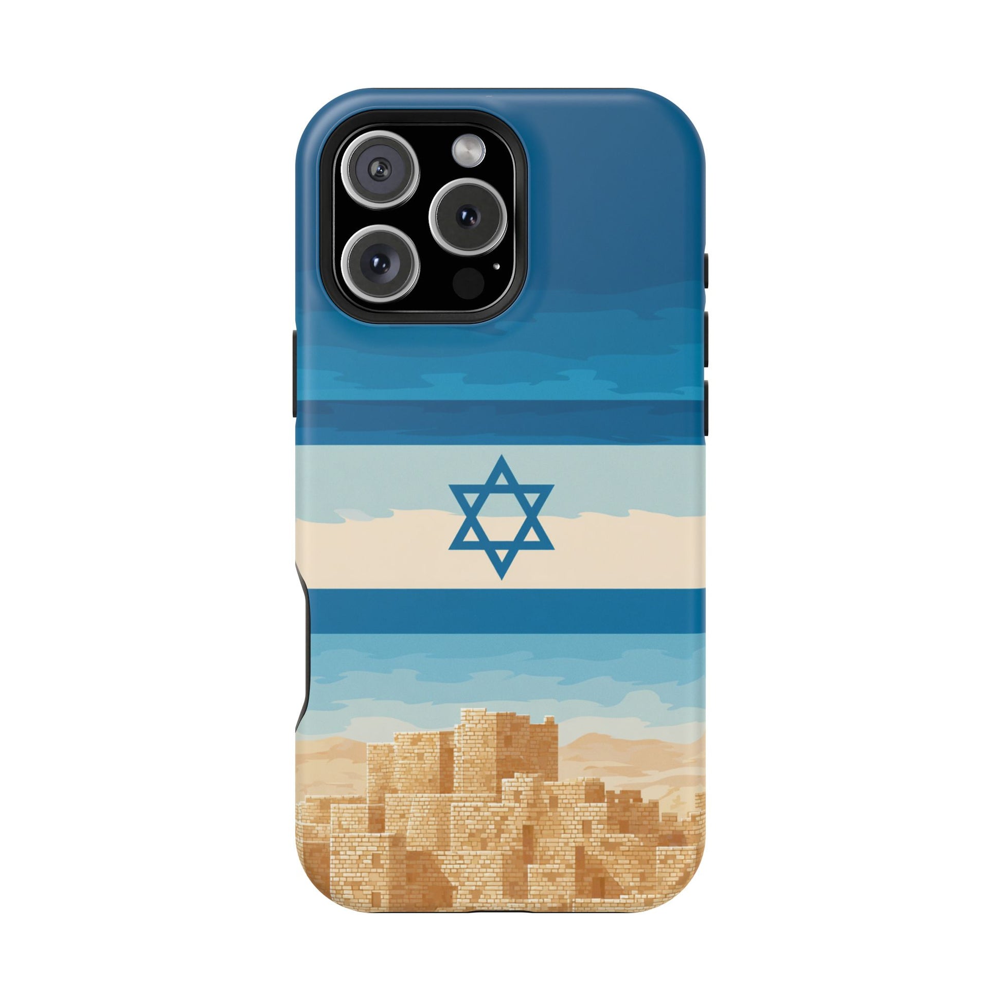 Israel Sand City Magnetic Tough Cases - American Zionist