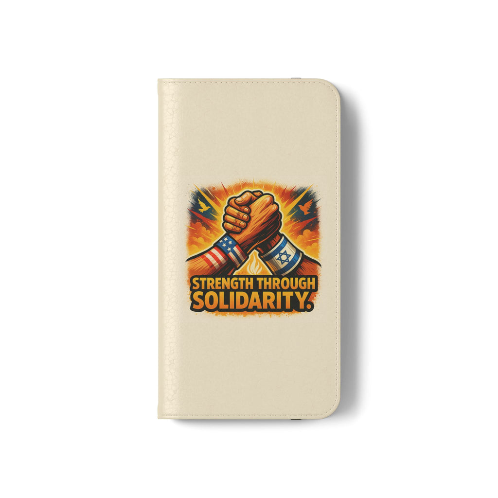 Strength Through Solidarity Flip Cases - American Zionist
