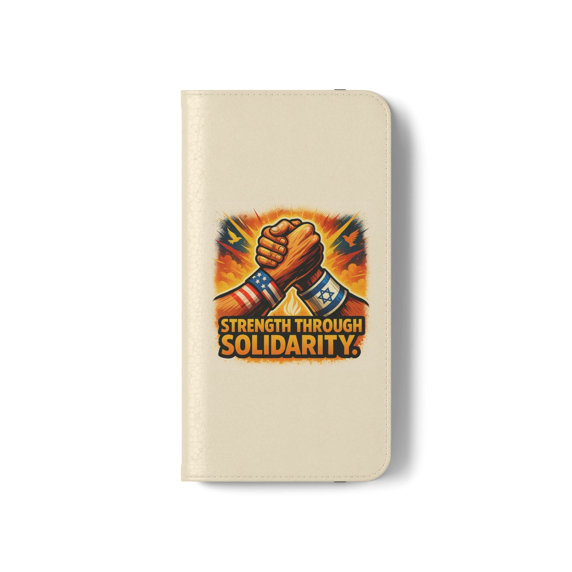 Strength Through Solidarity Flip Cases - American Zionist