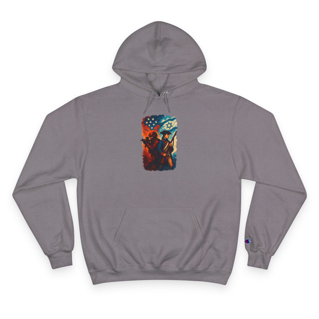Defenders Across Generations Champion Hoodie - American Zionist