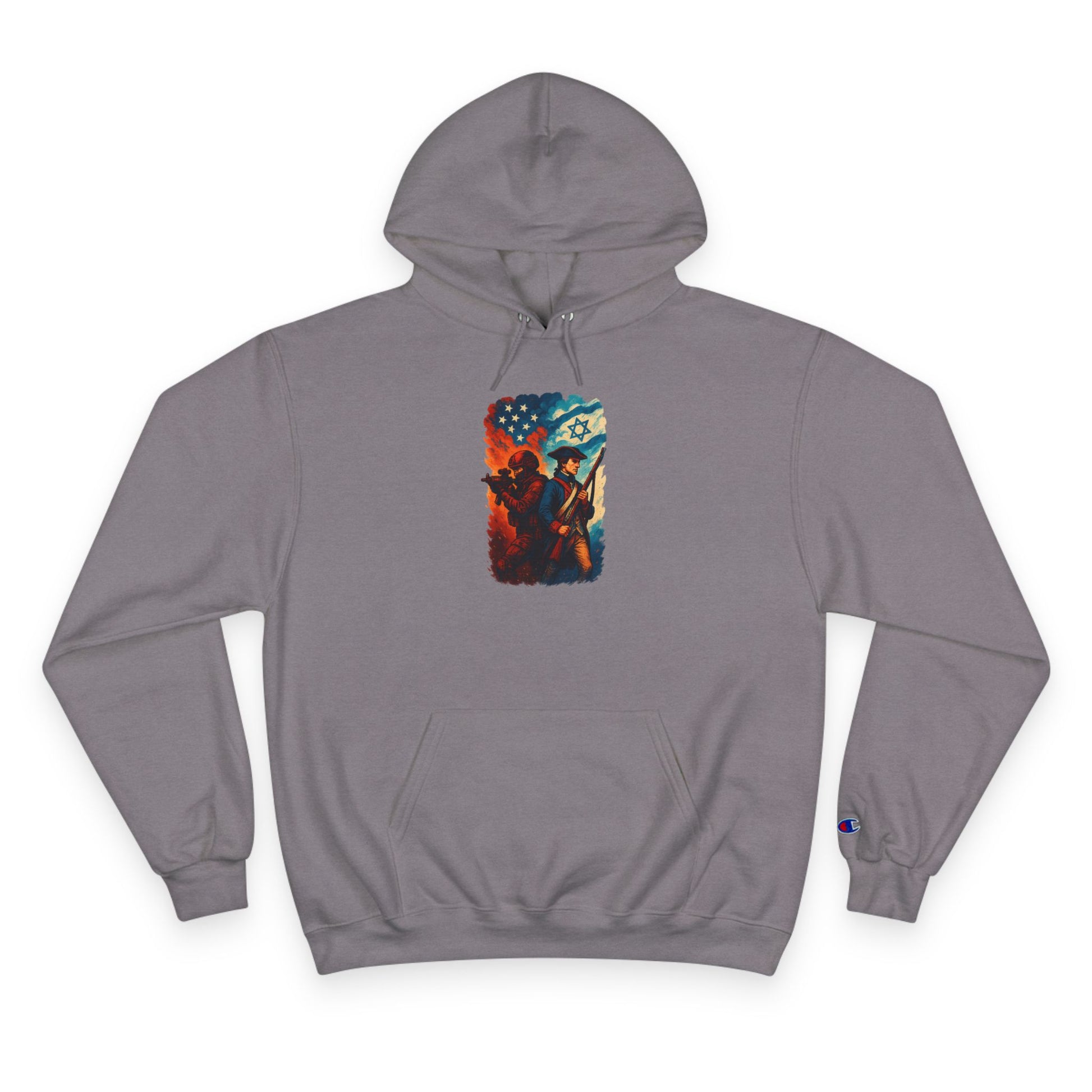 Defenders Across Generations Champion Hoodie - American Zionist