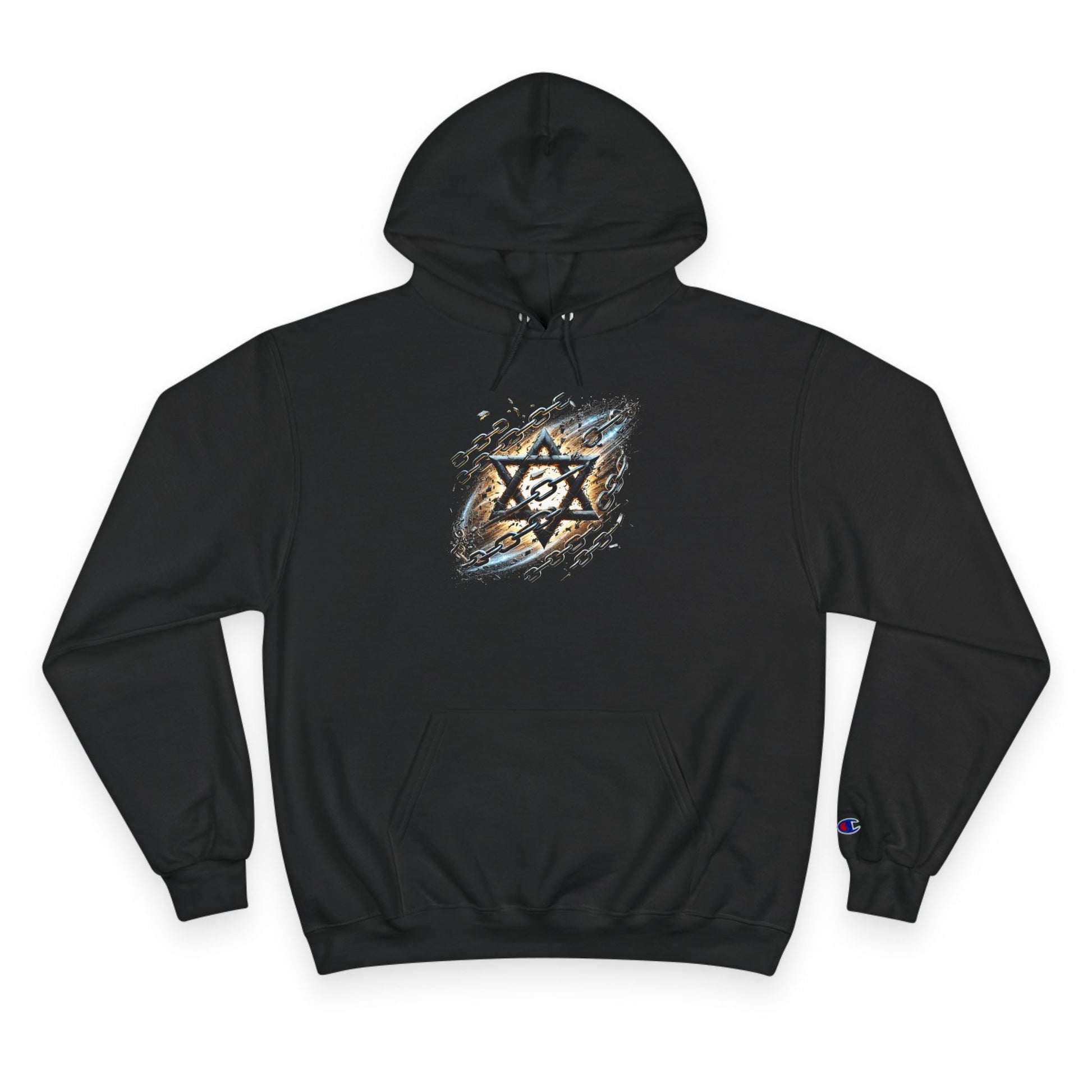 Galaxy Star of David Champion Hoodie - American Zionist