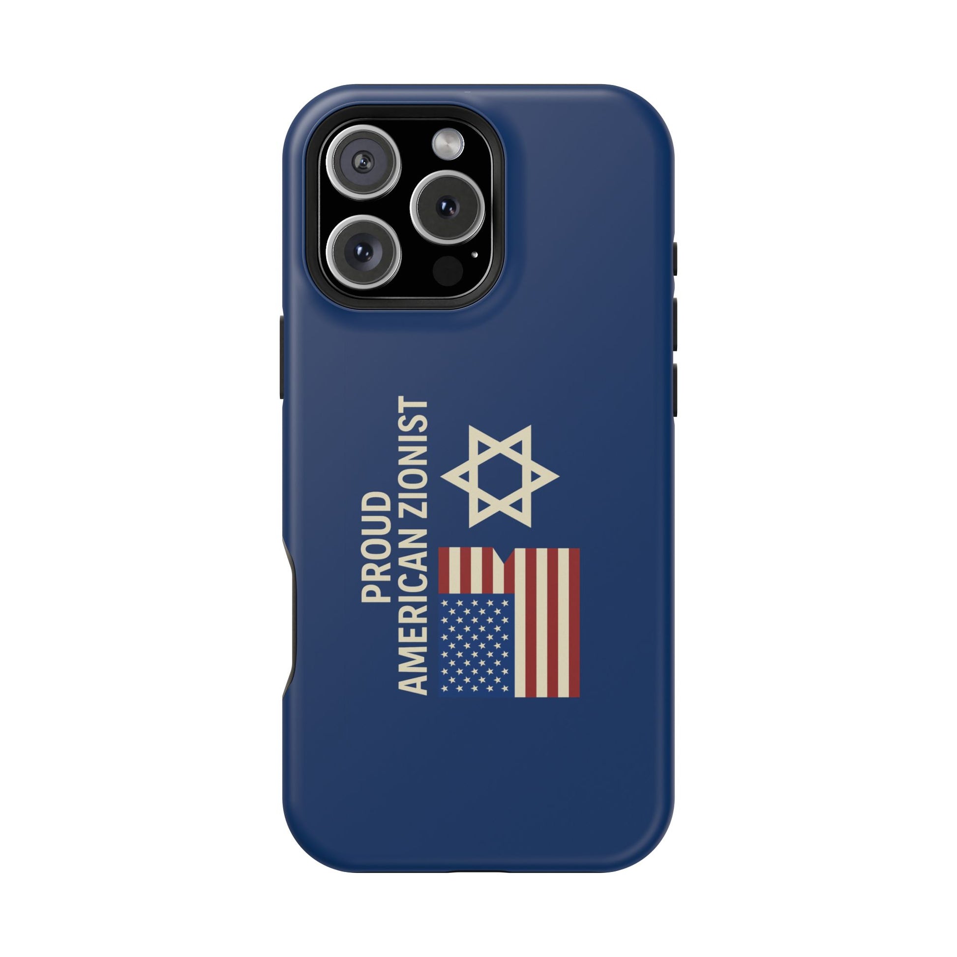 Blue Proud American Zionist Magnetic Tough Cases - American Zionist