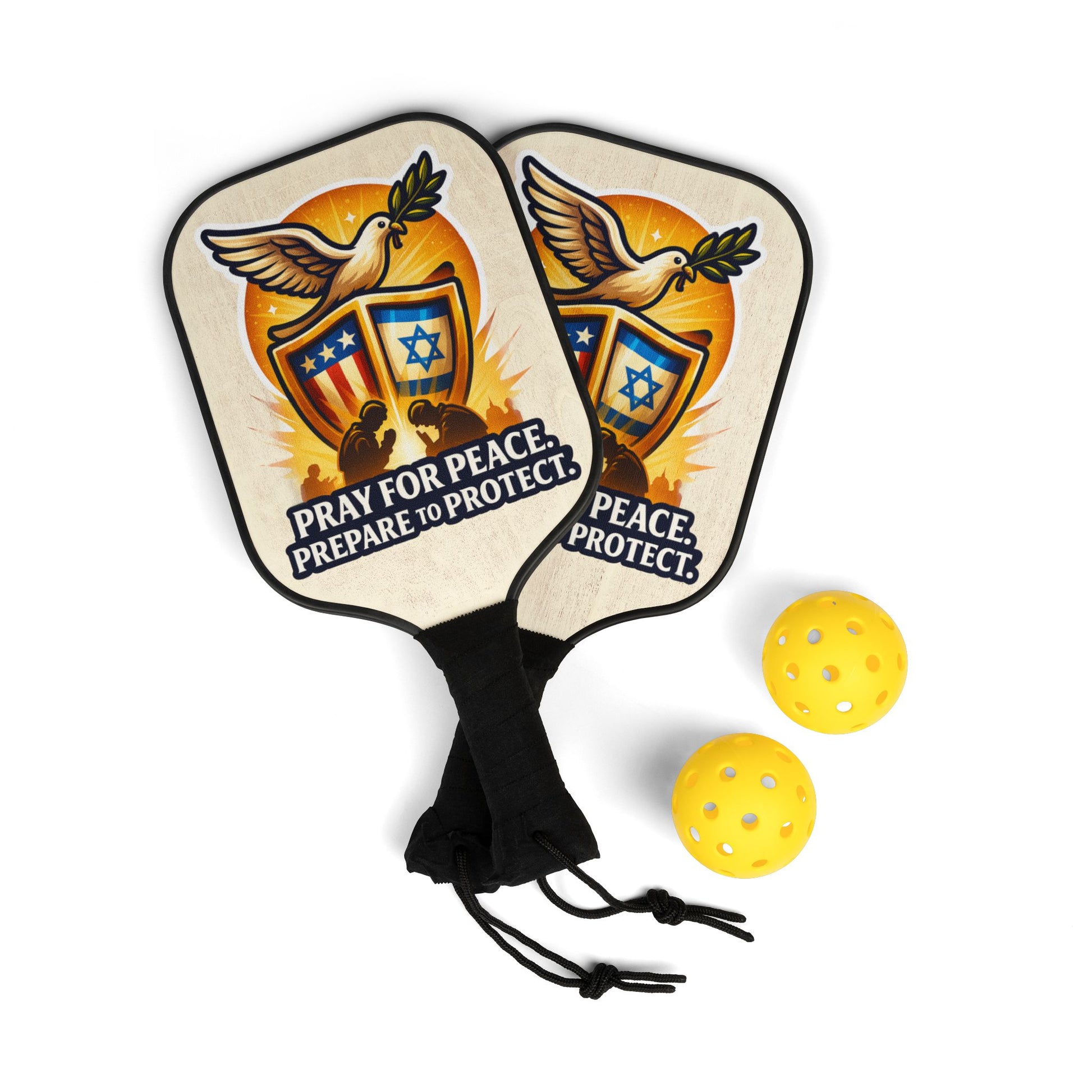Pray For Peace Pickleball Kit - American Zionist