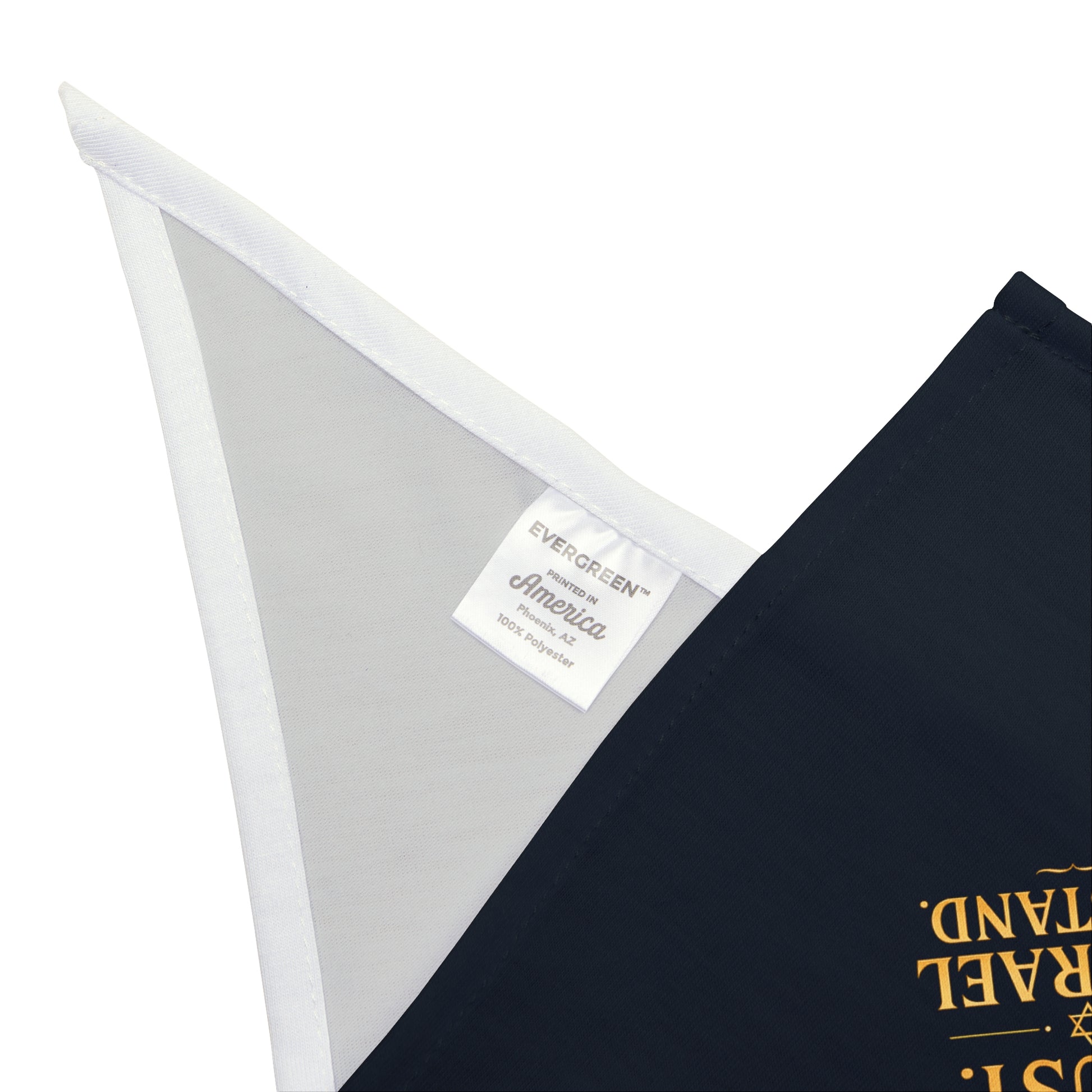 In God With Israel Pet Bandana - American Zionist