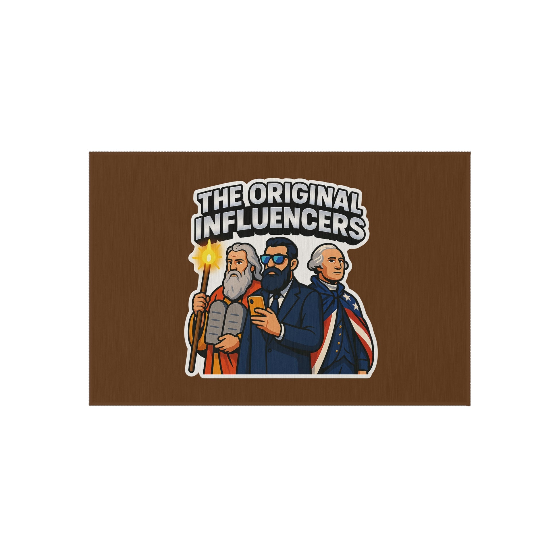 Original Influencers Outdoor Rug - American Zionist