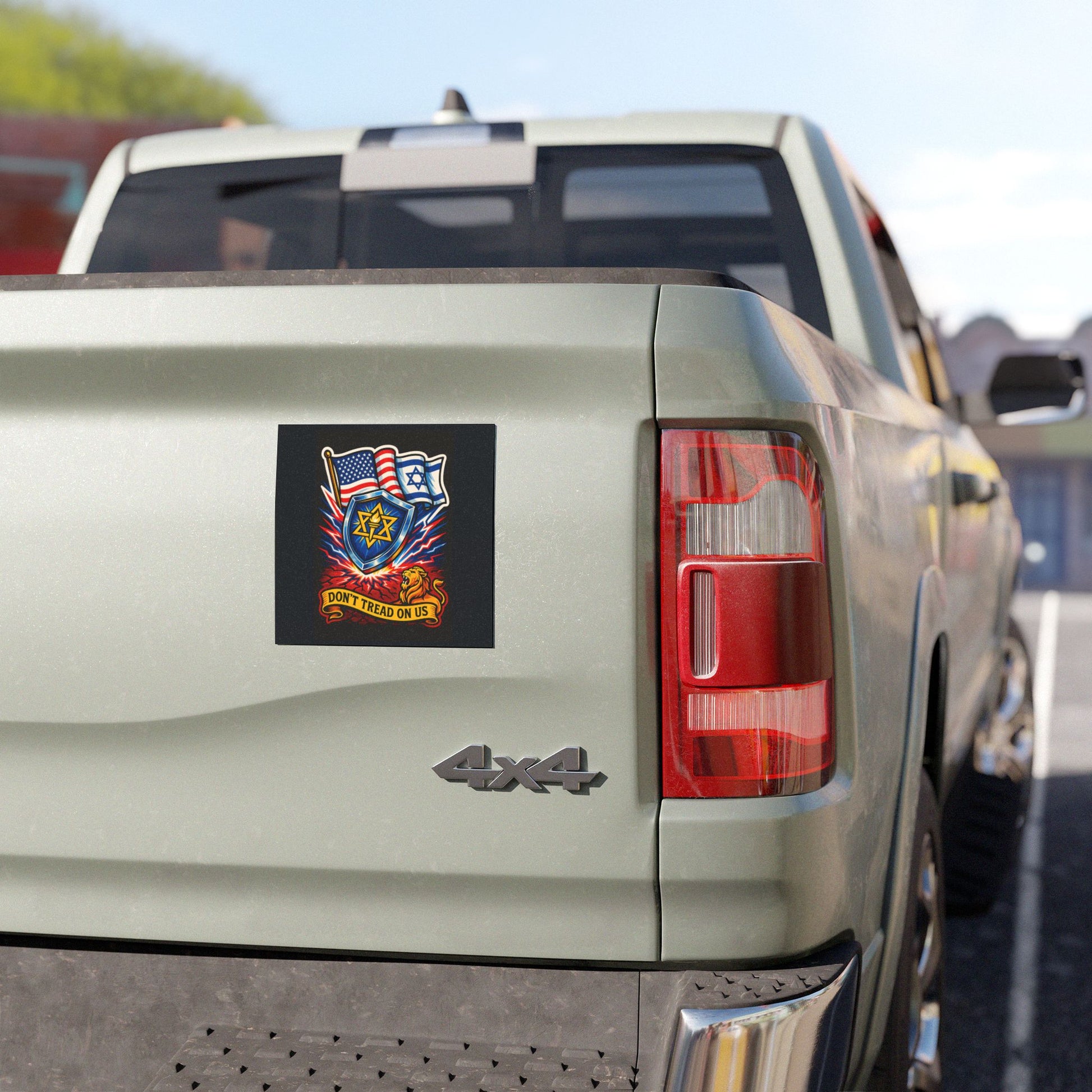 Don't Tread on Us Car Magnets - American Zionist
