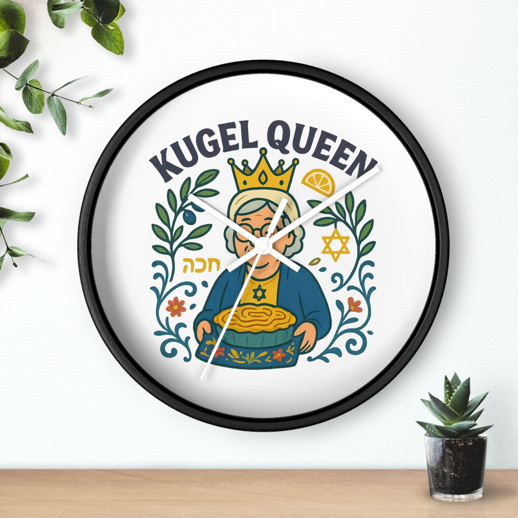 Kugel Queen Wall Clock - American Zionist