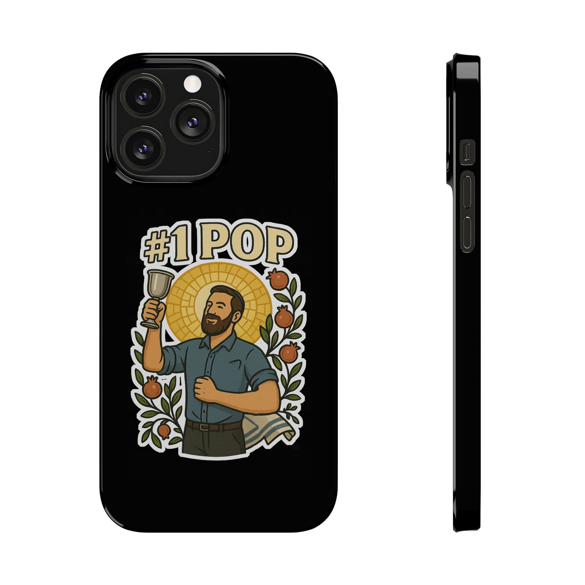 1 Pop Slim Phone Cases - American Zionist