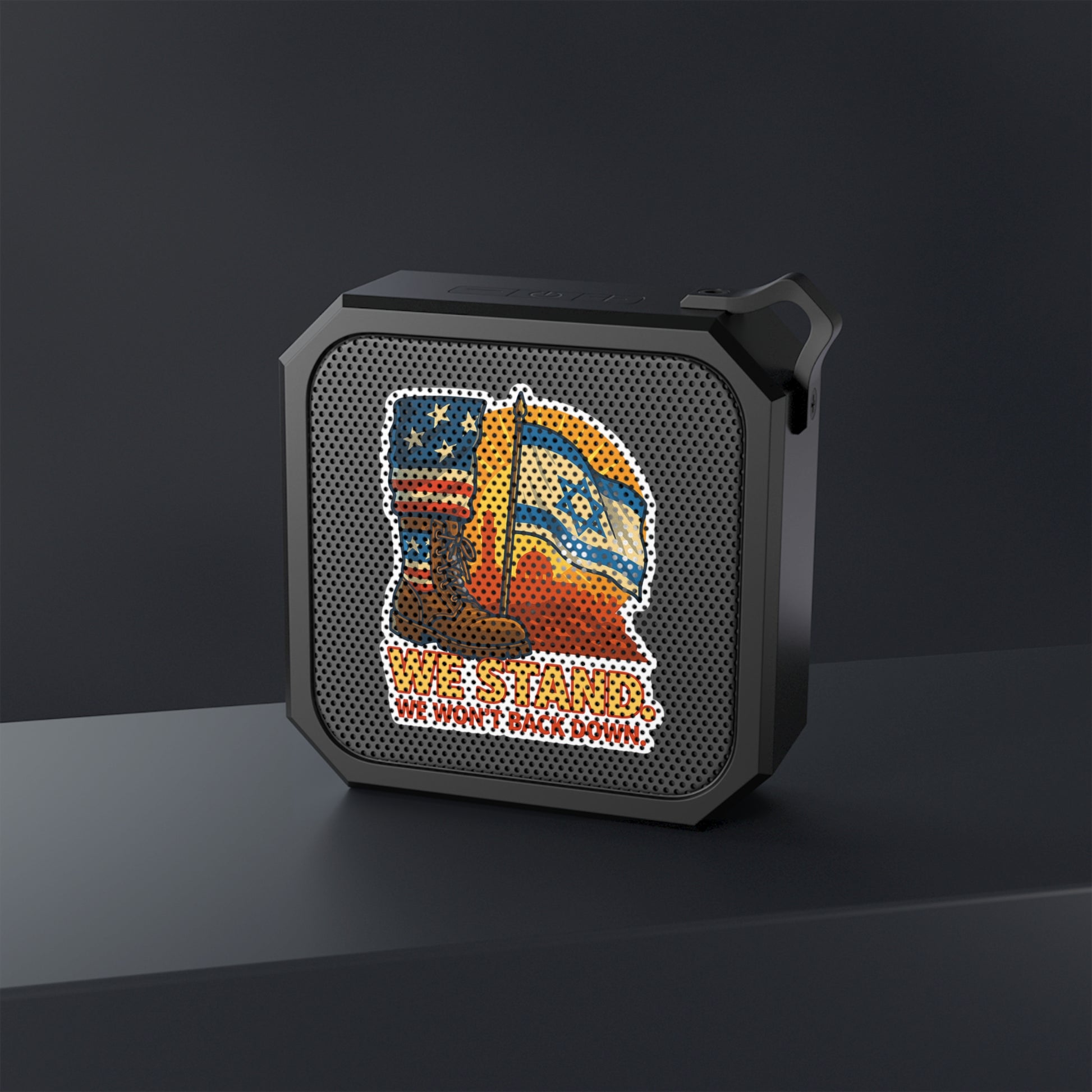 We Stand Blackwater Outdoor Bluetooth Speaker - American Zionist
