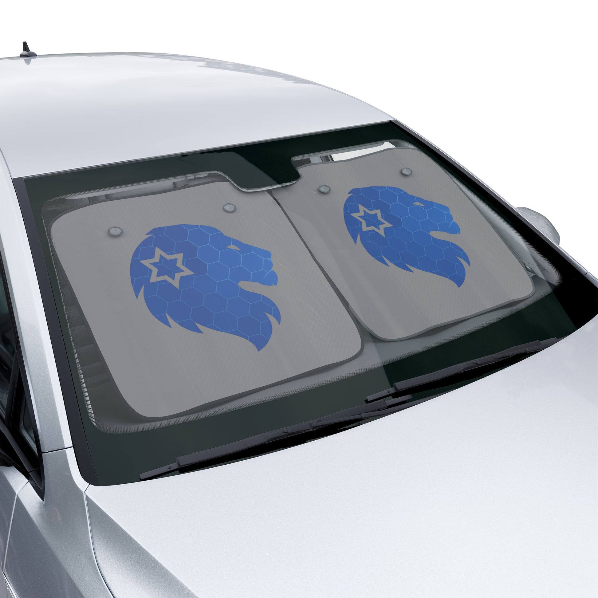 Judah Mark Icon Car Sun Shades - American Zionist