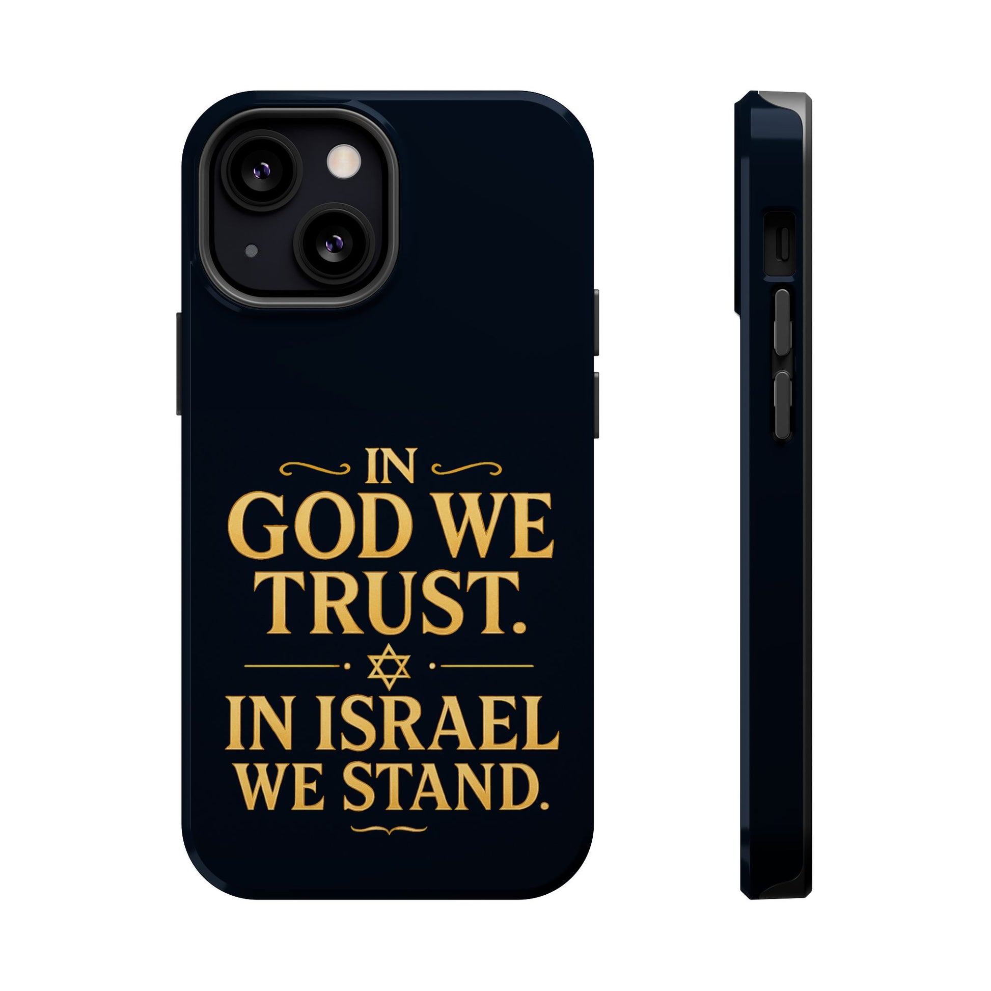 In God With Israel Magnetic Tough Cases - American Zionist