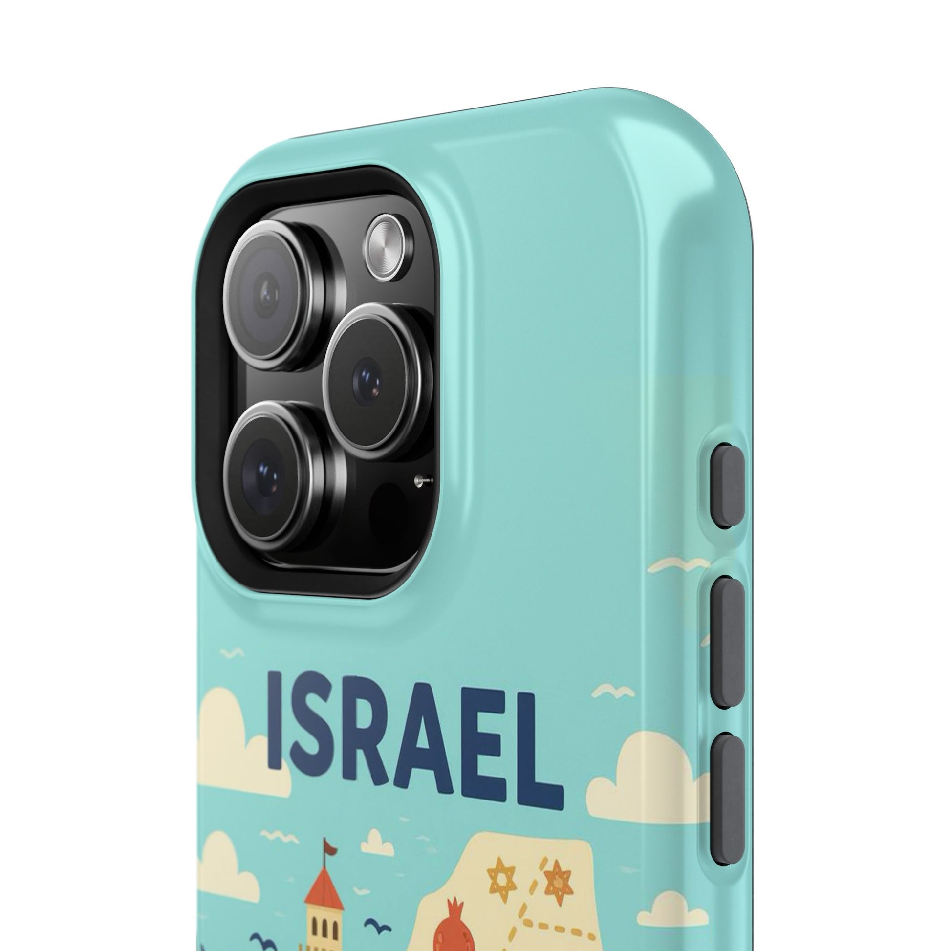 Map of Israel Magnetic Tough Cases - American Zionist