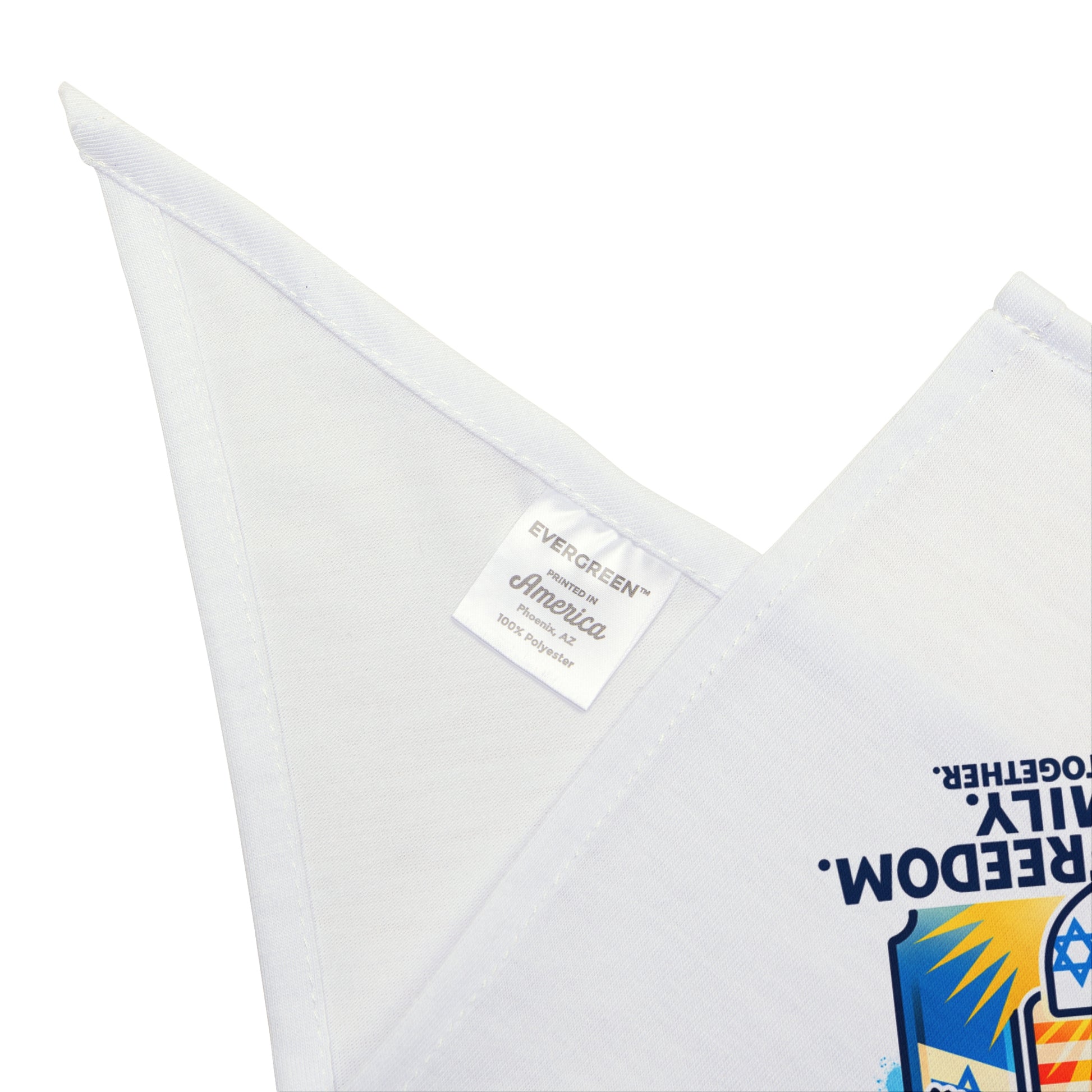 Faith Freedom Family Pet Bandana - American Zionist
