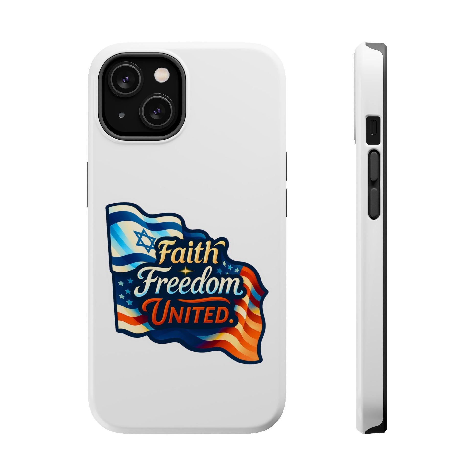 Faith Freedom United Magnetic Tough Cases - American Zionist