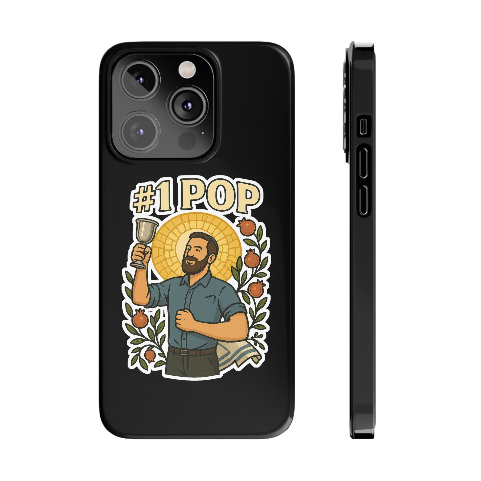 1 Pop Slim Phone Cases - American Zionist